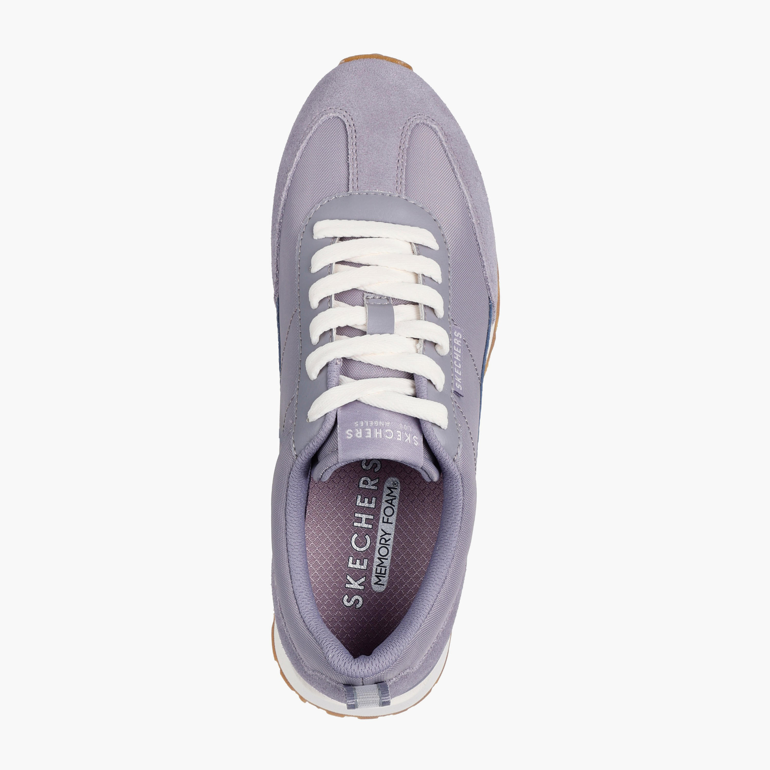 Skechers Women Lace-Up Leather Ankle Sneakers-women-shoes-sneakers-image-3