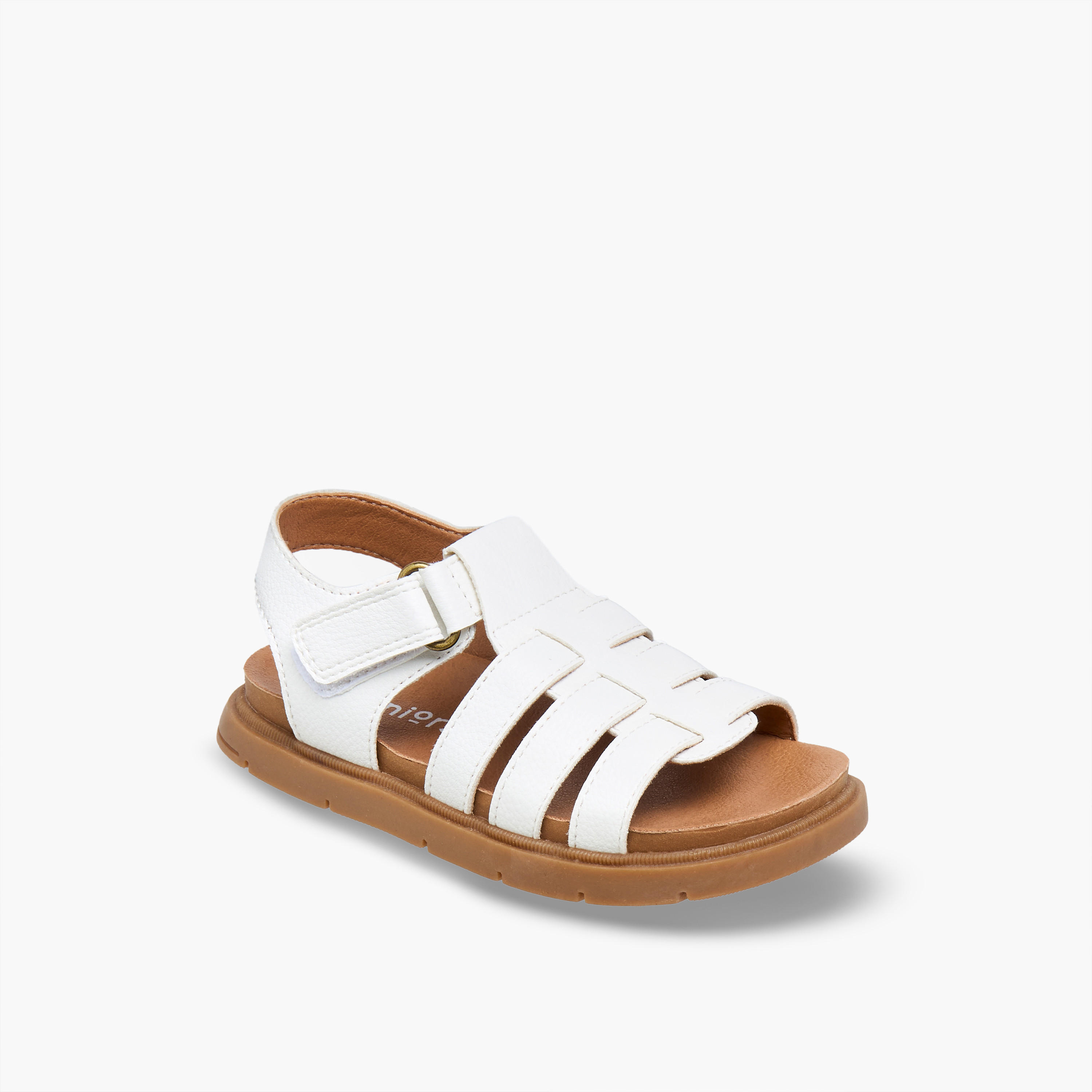 Juniors Boys Hook & Loop Strap Sandals-boys-shoes-sandals-image-2