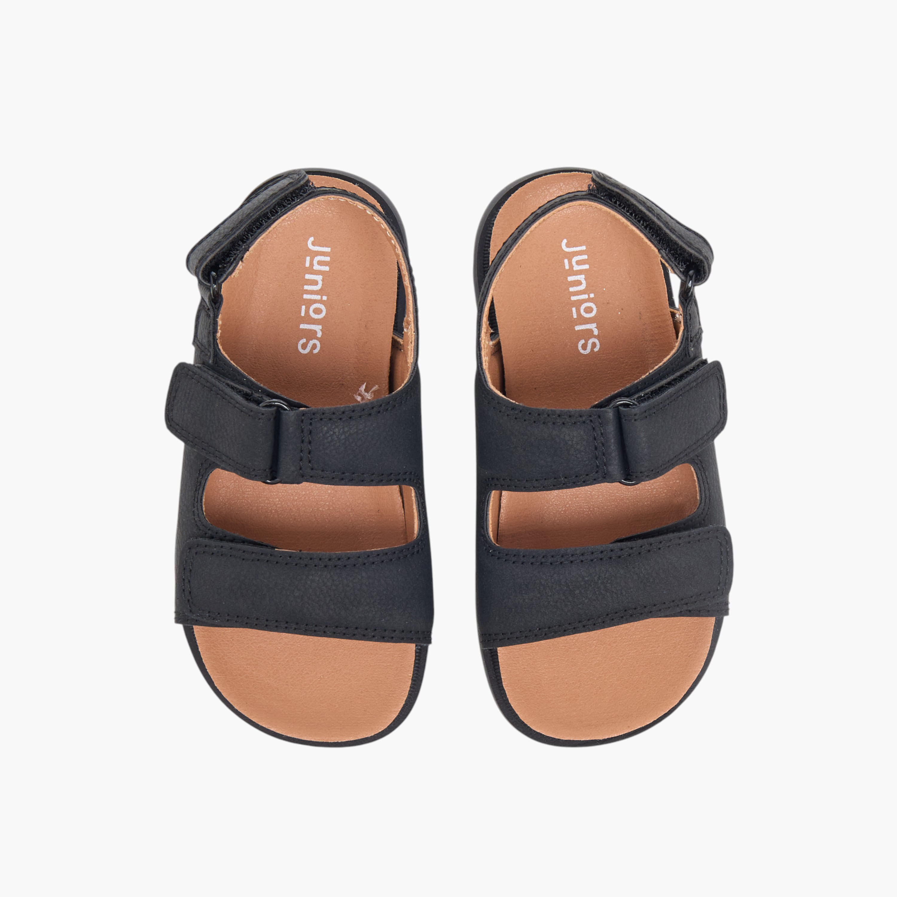 صندل سادة بشريط إغلاق لاصق من جونيورز-boys-shoes-sandals-image-1
