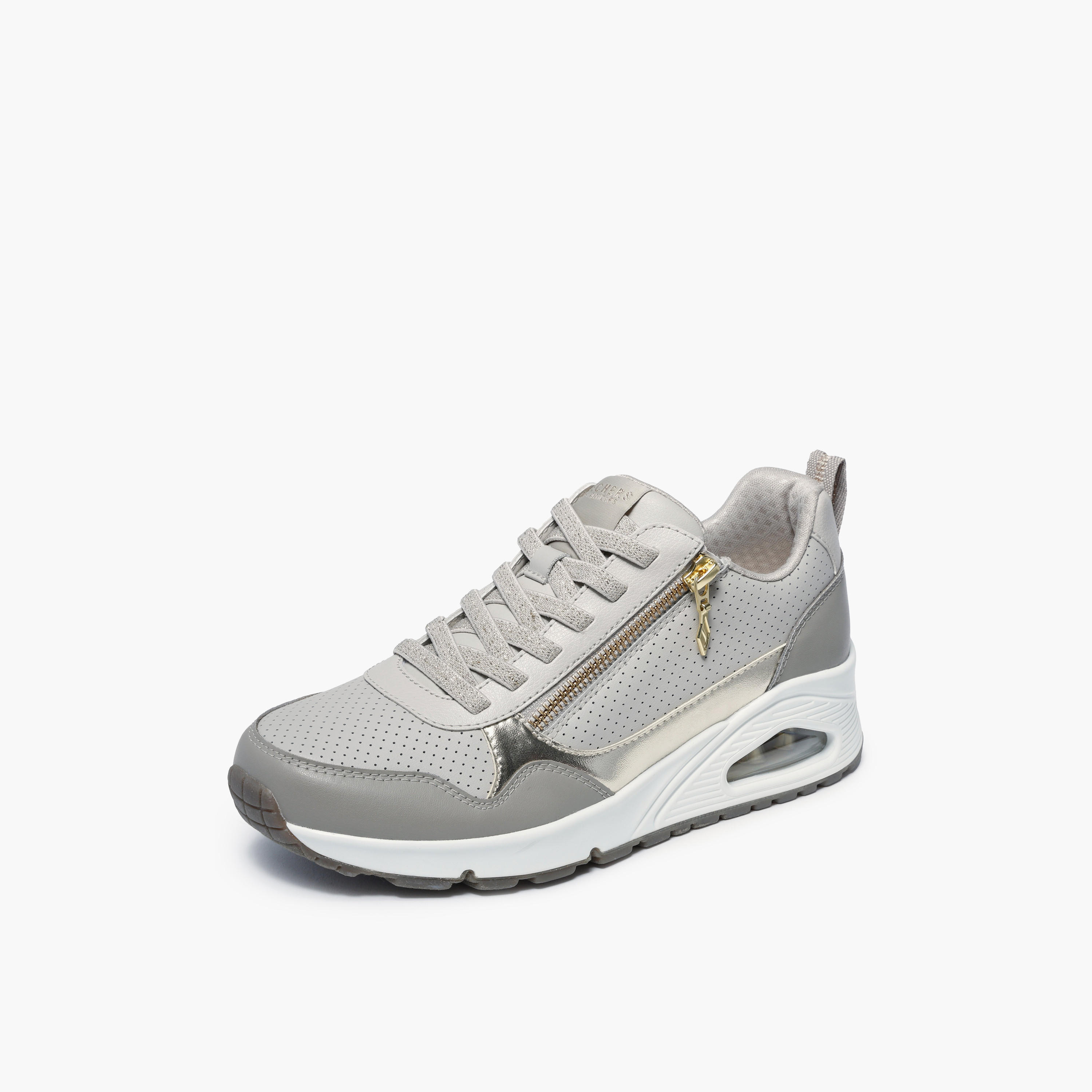 Skechers Women UNO Zipper Ankle Sneakers-women-shoes-sneakers-image-3
