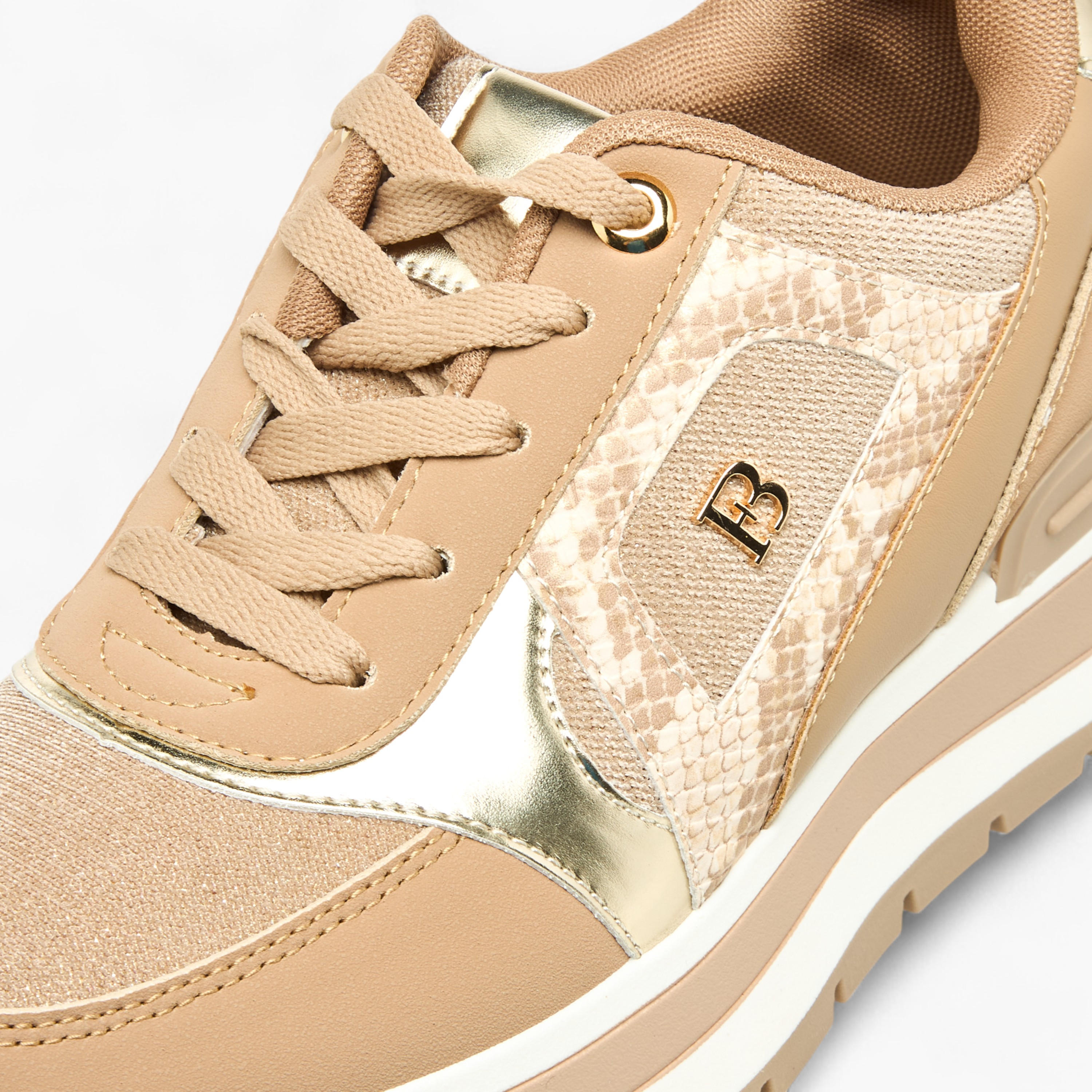 حذاء سنيكرز بألواح ورباط للنساء من فلورا بيلا-women-shoes-sneakers-image-4