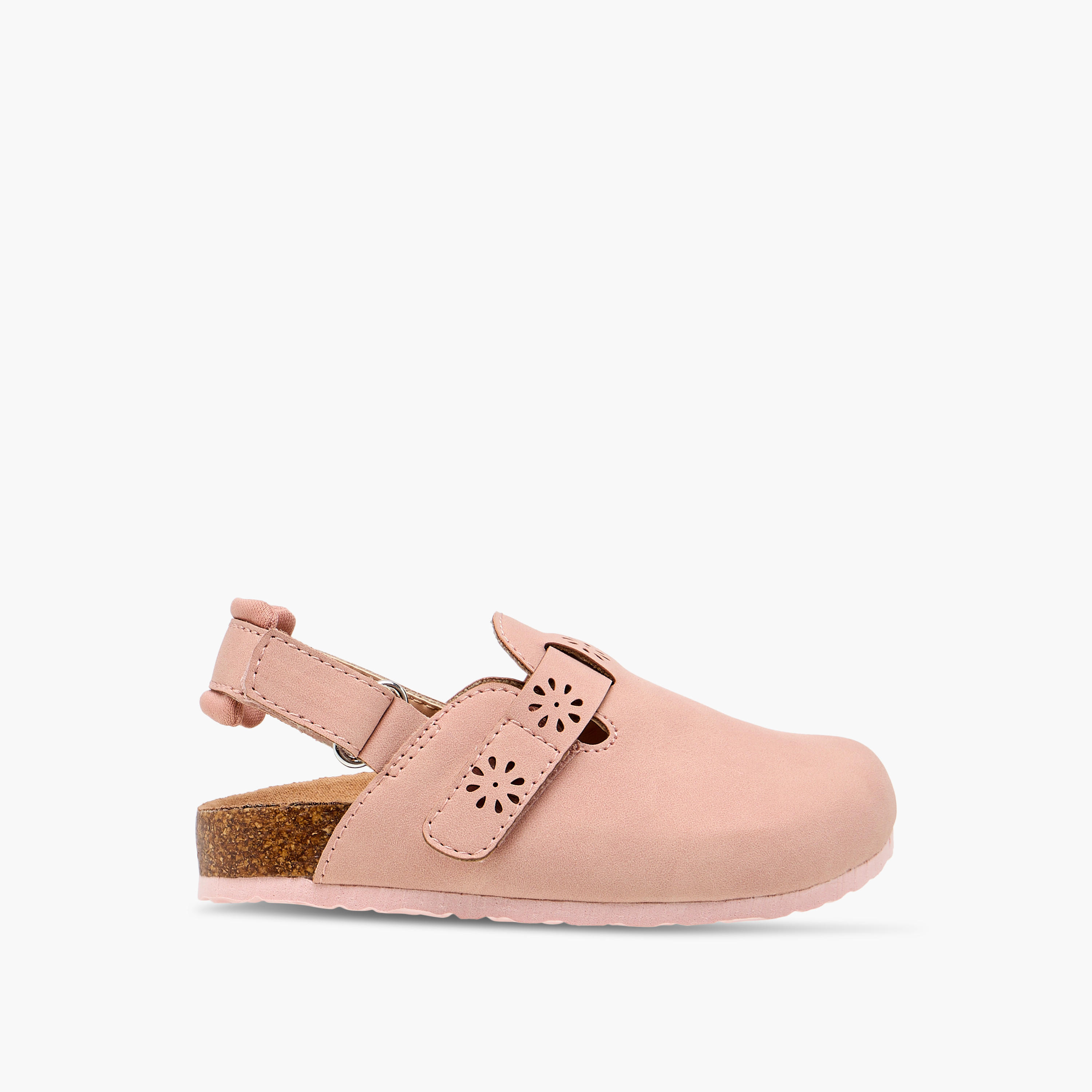 صندل بشريط إغلاق لاصق وتفاصيل مفرغة من جونيورز-girls-shoes-sandals-image-3