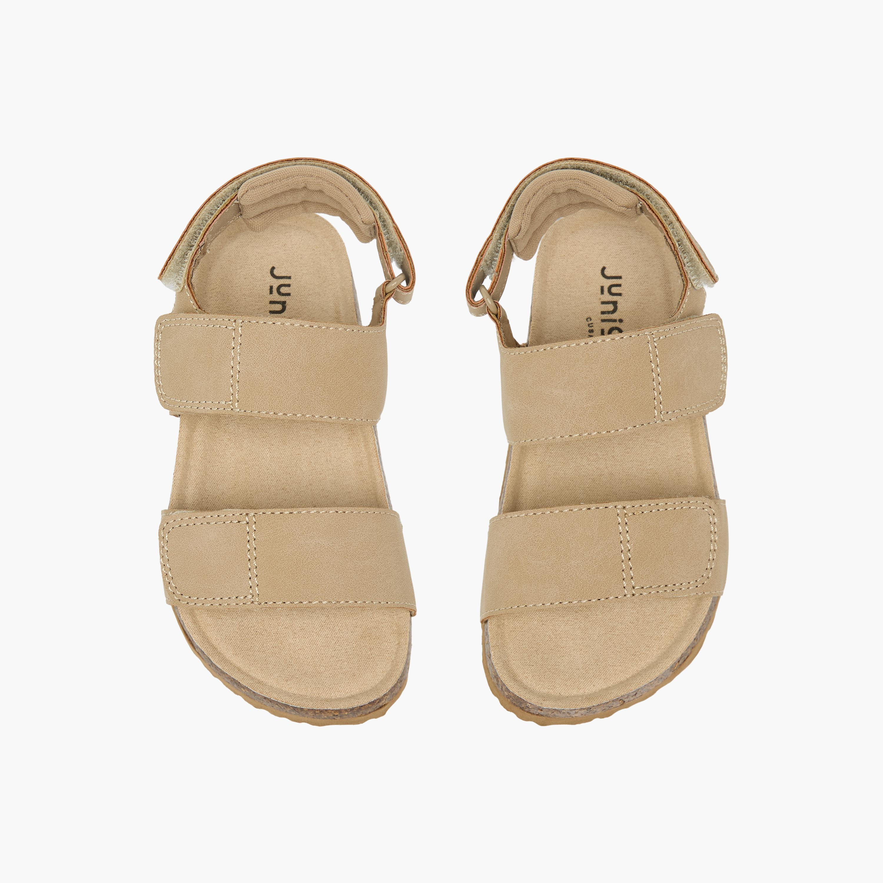 Juniors Boys Hook & Loop Strap Sandals-boys-shoes-sandals-image-1