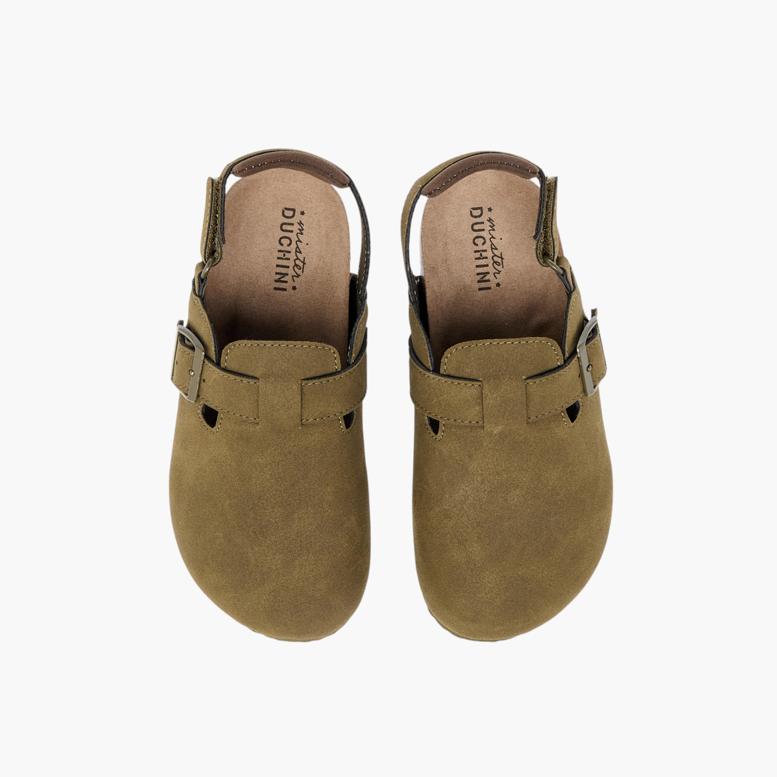 Mister Duchini Boys' Solid Closed Toe Sandals with Hook and Loop Closure-boys-shoes-sandals-image-1