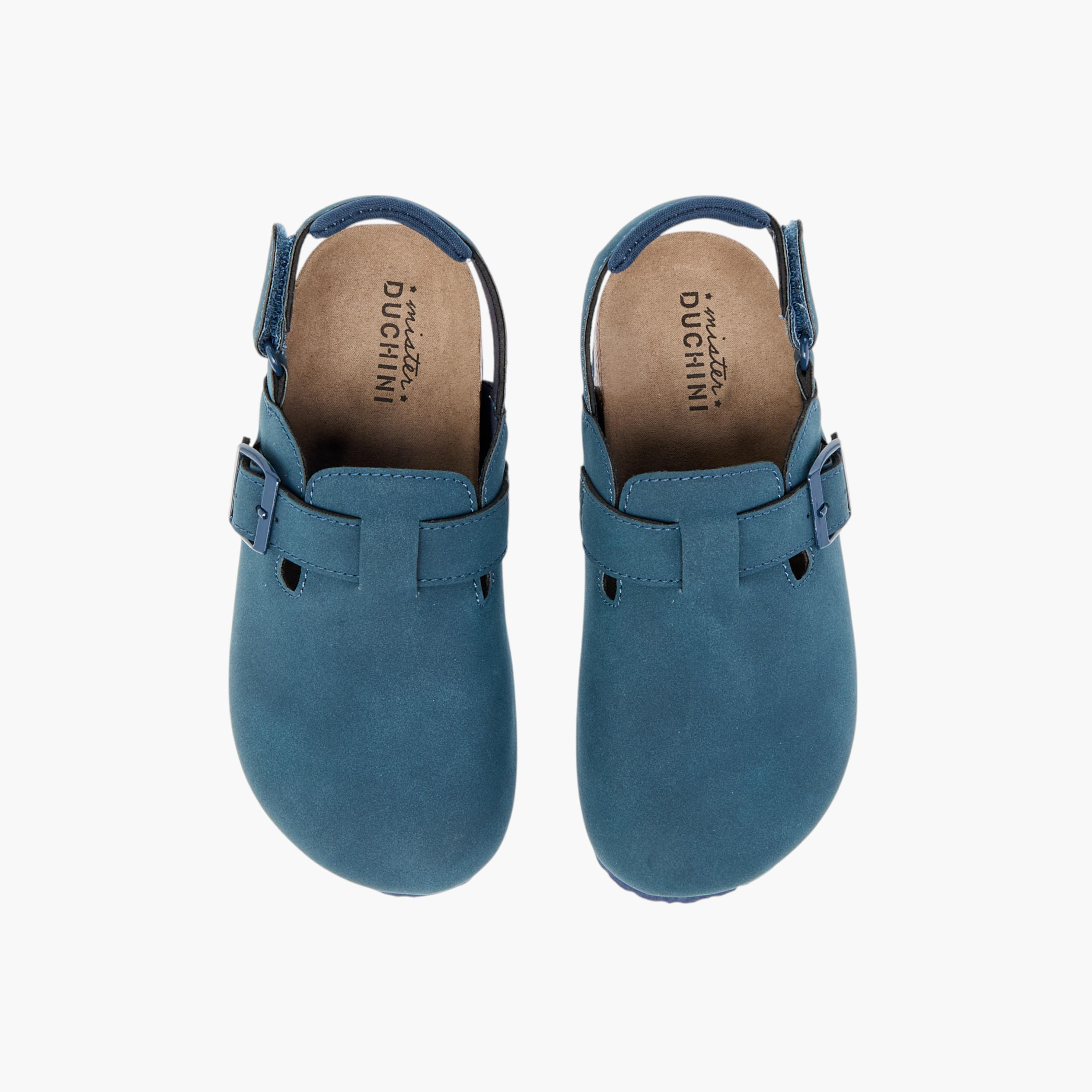 Mister Duchini Boys' Solid Closed Toe Sandals with Hook and Loop Closure-boys-shoes-sandals-image-1