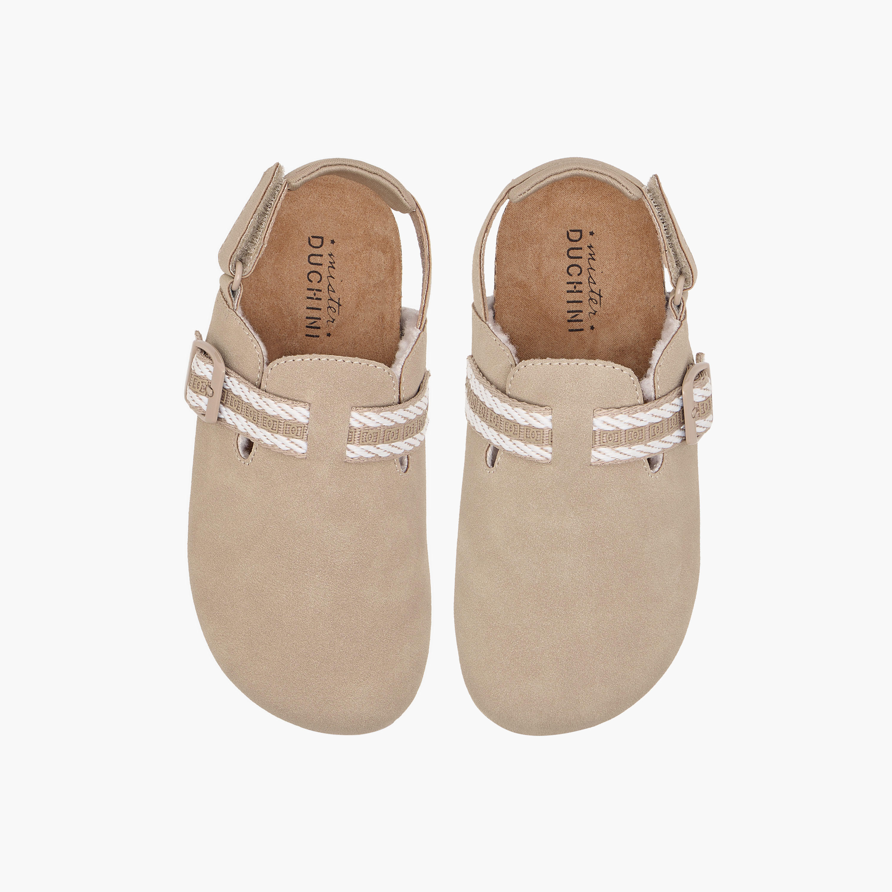 Mister Duchini Buckle Accent Sandals with Hook and Loop Closure-boys-shoes-sandals-image-1