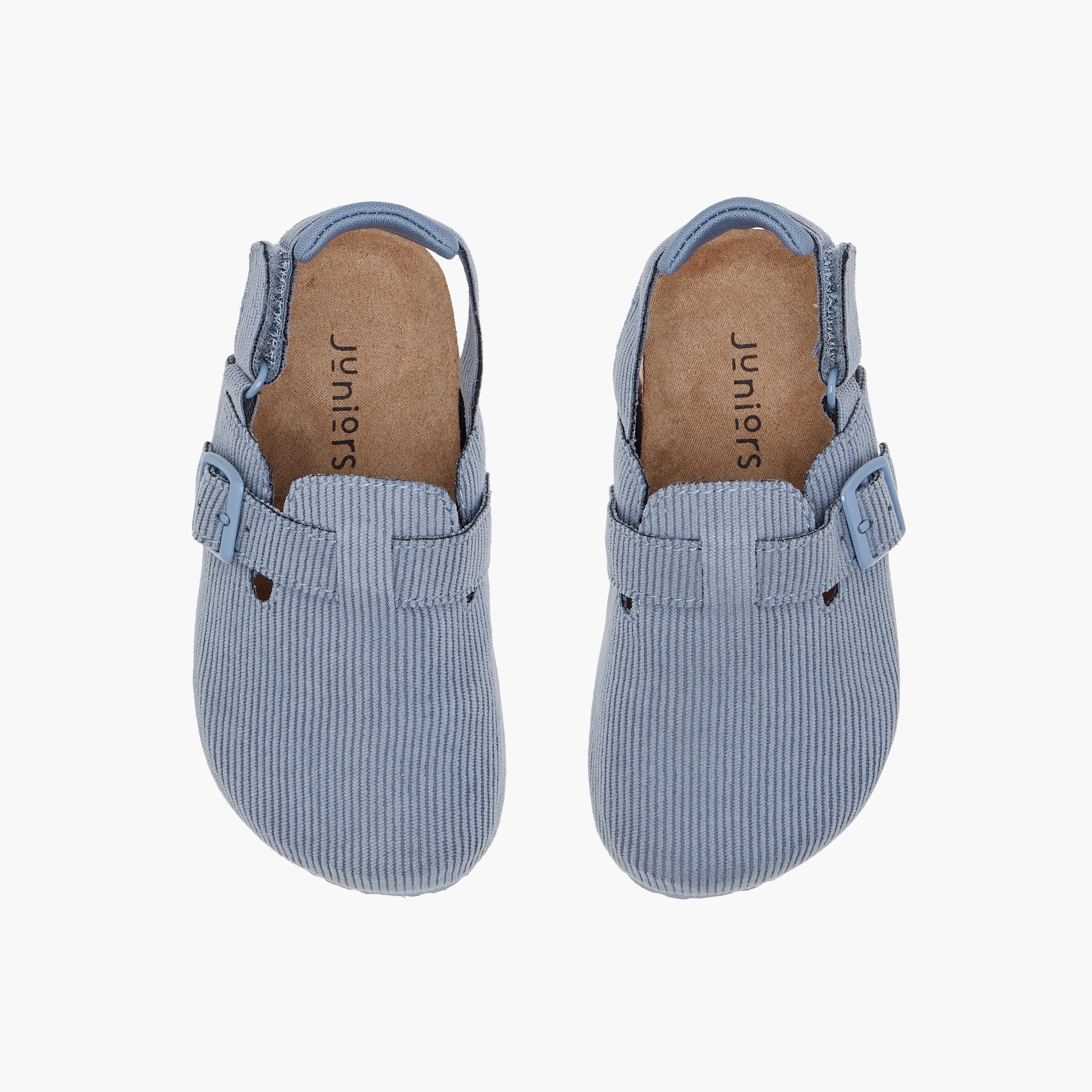 Juniors Textured Sandals with Hook and Loop Closure-boys-shoes-sandals-image-1