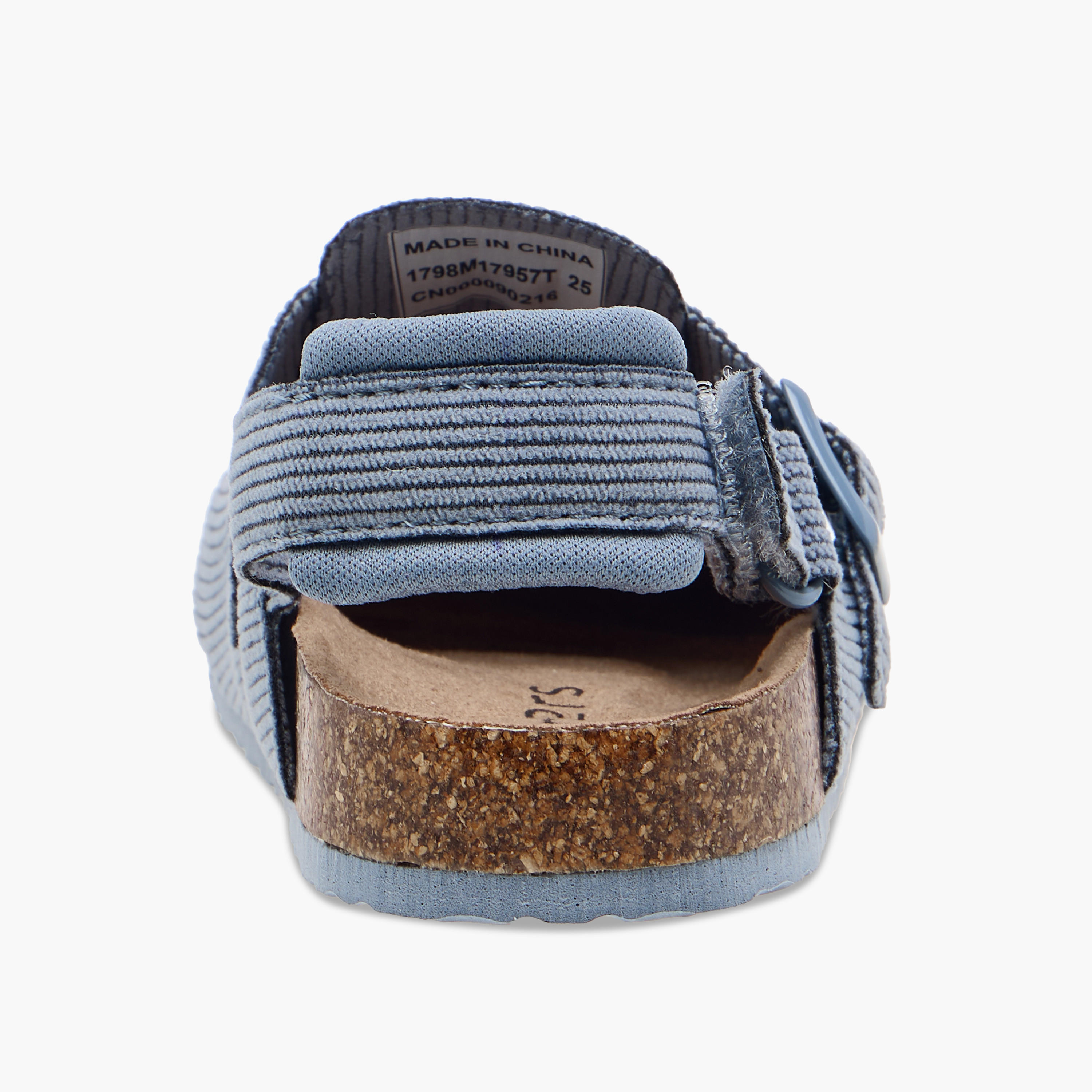 Juniors Textured Sandals with Hook and Loop Closure-boys-shoes-sandals-image-4