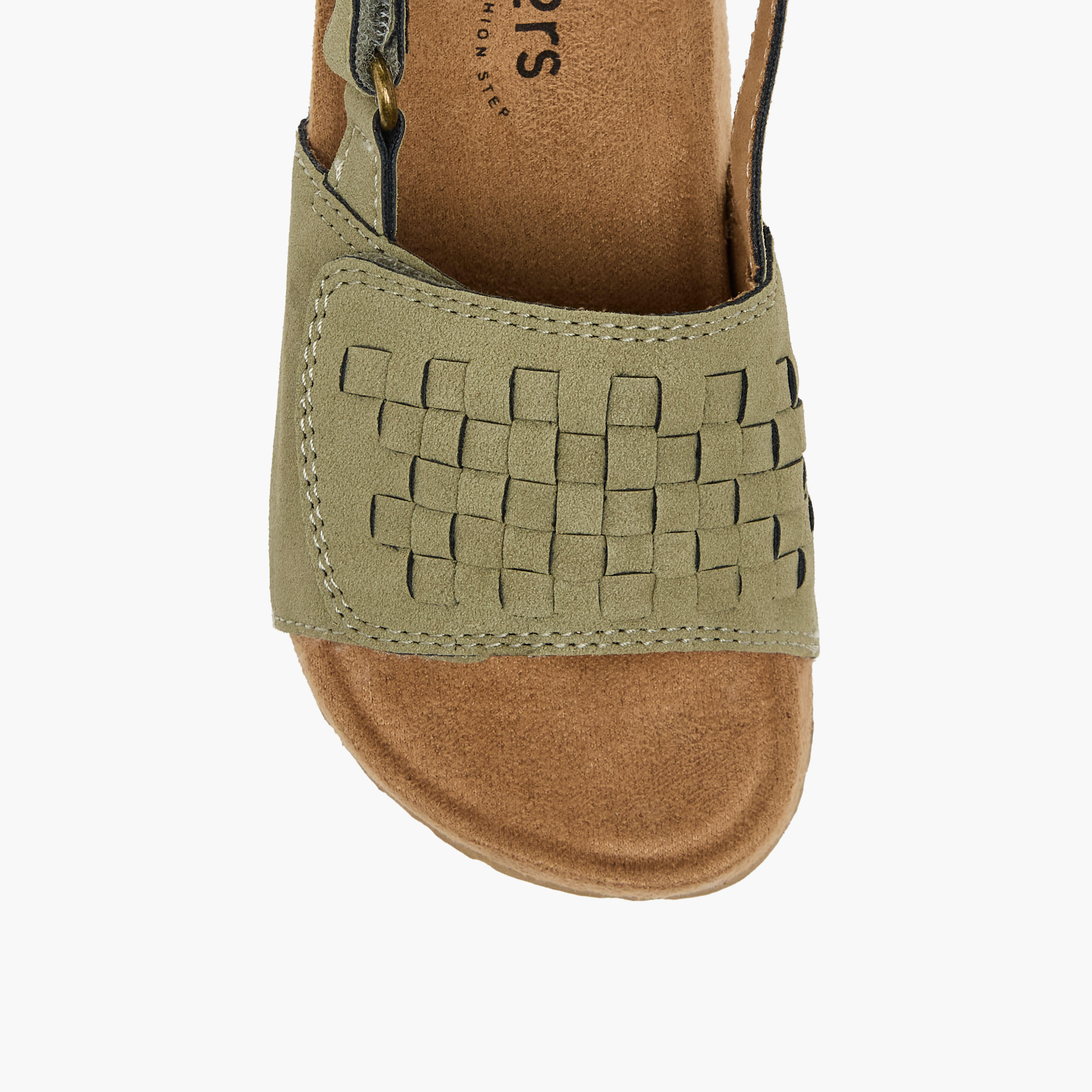 صندل بشريط إغلاق لاصق وتفاصيل منسوجة للأولاد من جونيورز-boys-shoes-sandals-image-3