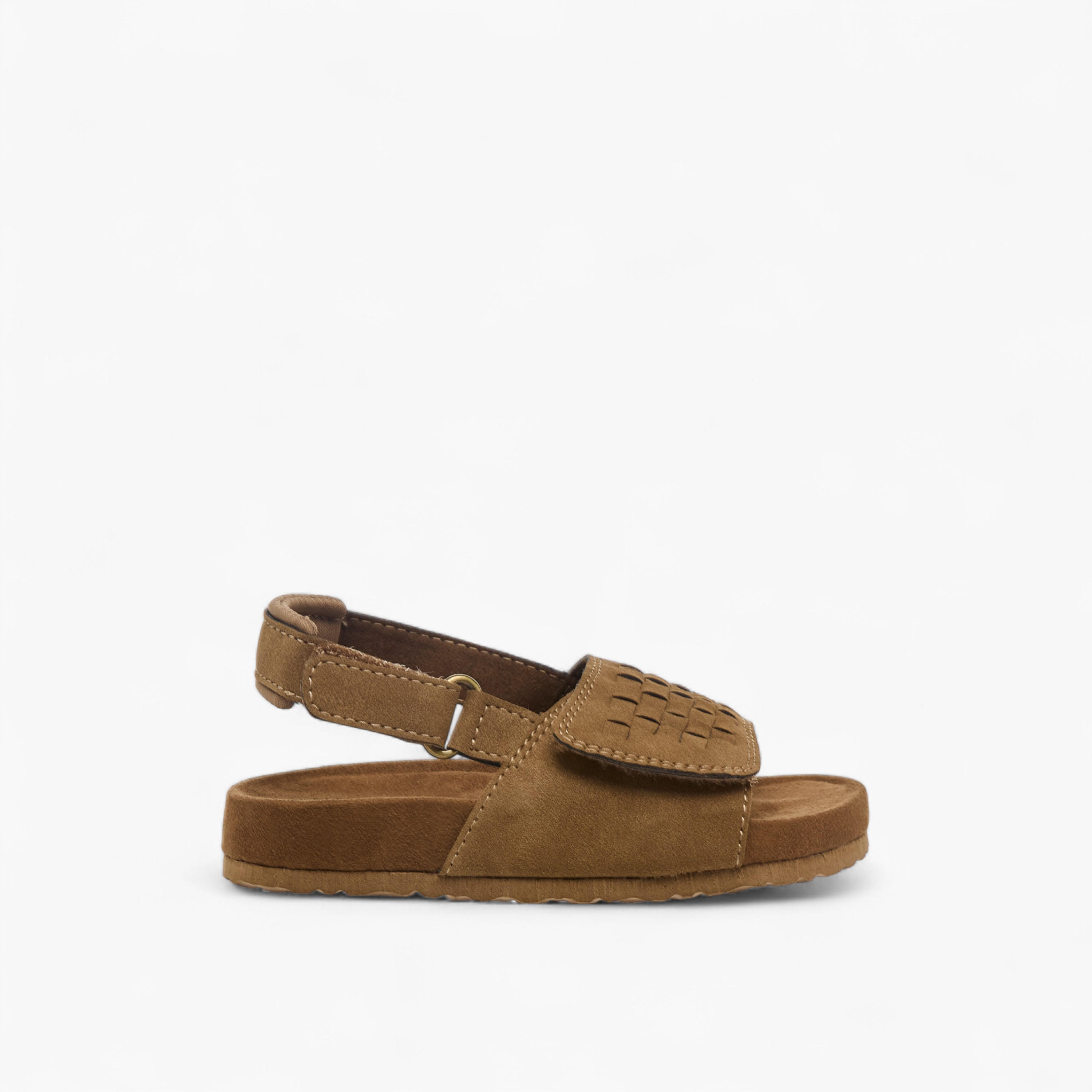 Juniors Boys Weave Detail Hook & Loop Sandals-boys-shoes-sandals-image-2