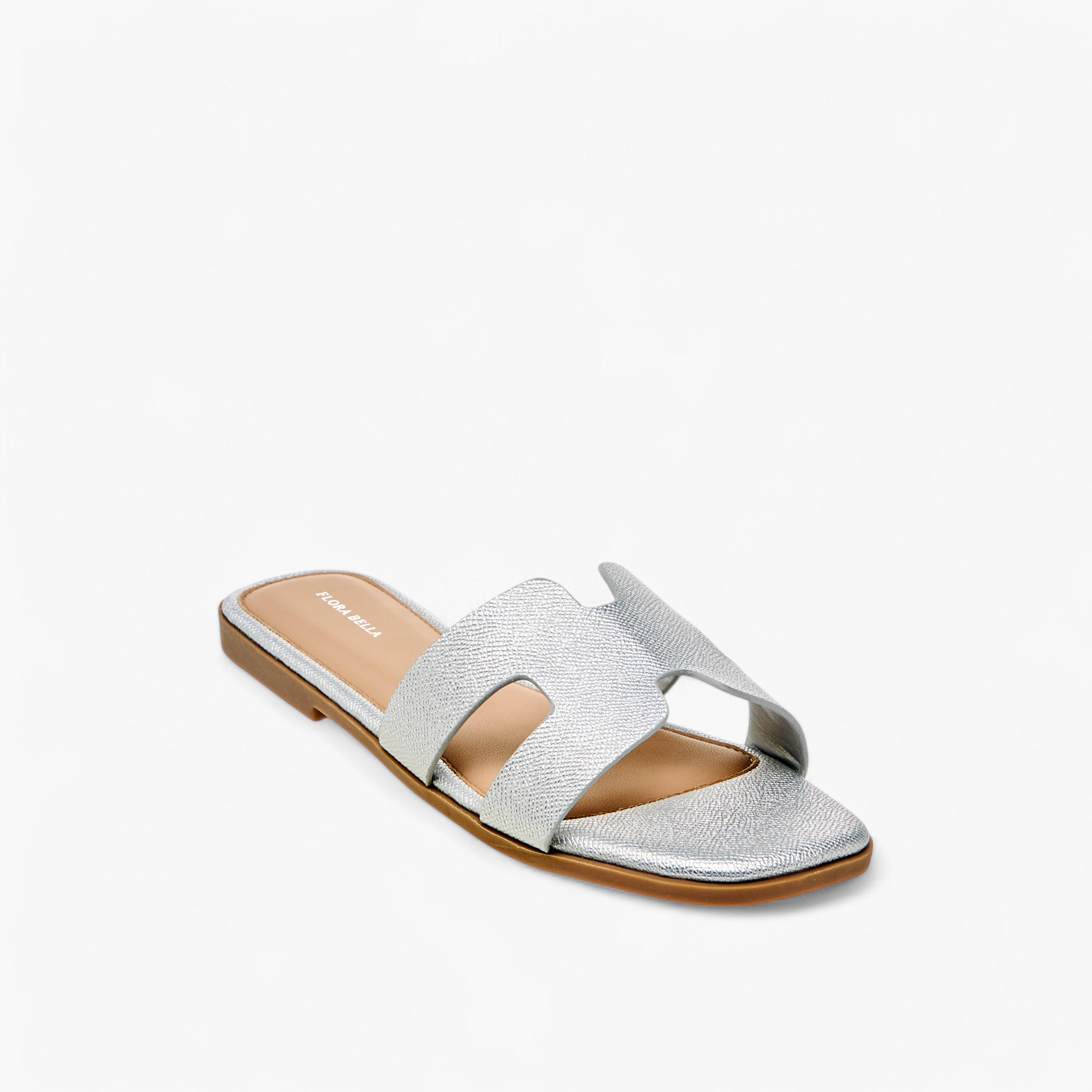 Flora Bella Textured Slip-On Sandals-women-shoes-flats-sandals-image-2