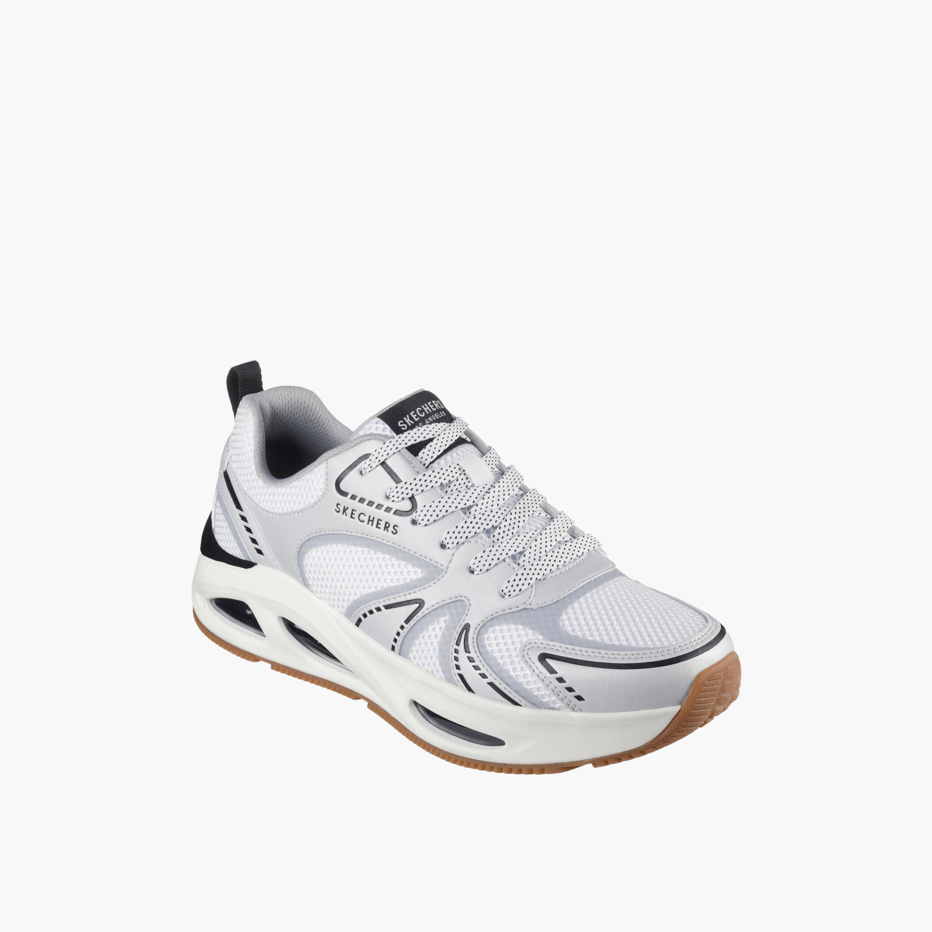 Skechers Men UNO EGO Panelled Lace-Up Sports Shoes-men-shoes-sports-image-1