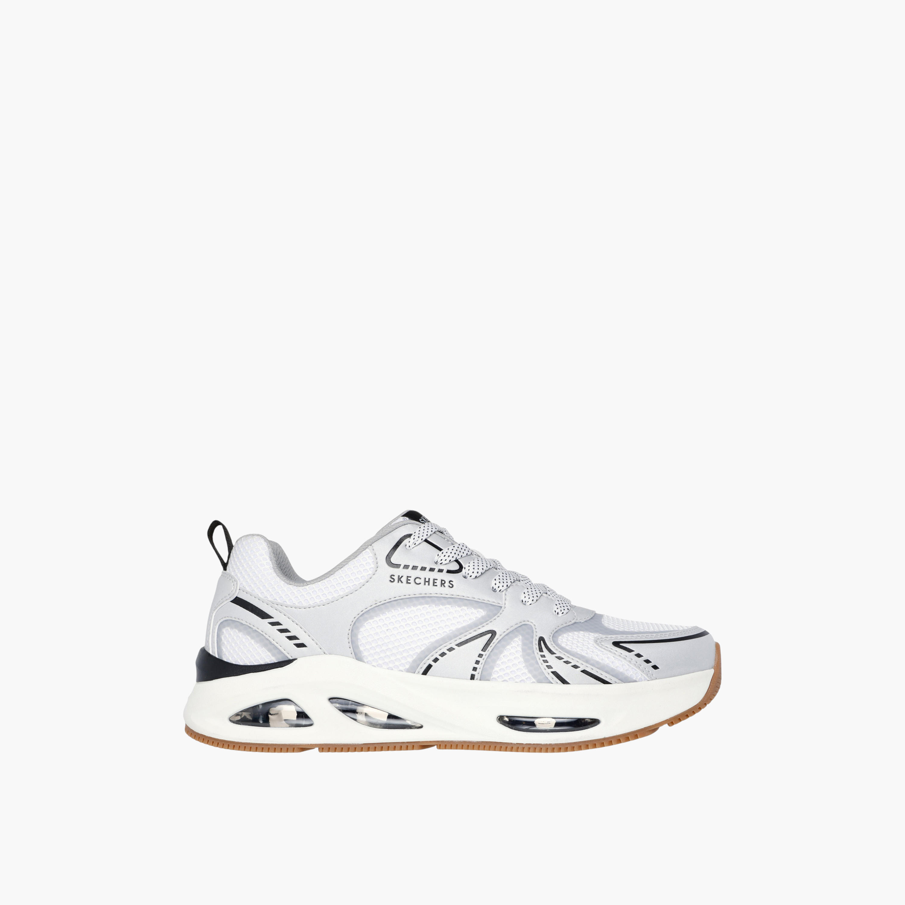 Skechers Men UNO EGO Panelled Lace-Up Sports Shoes-men-shoes-sports-image-5