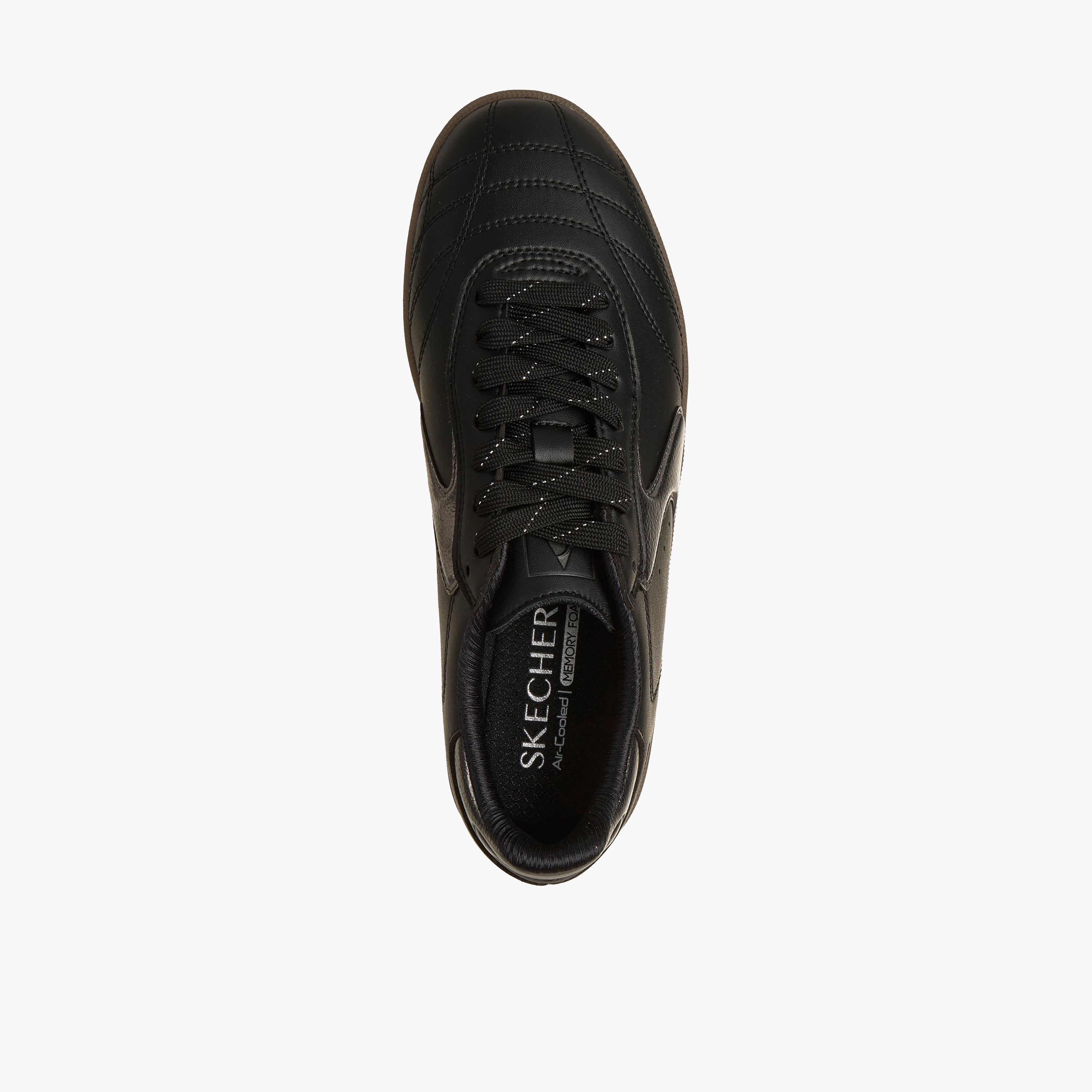 Skechers Women HOTSHOT Lace-Up Ankle Sneakers - 185252-BKSL-women-shoes-sneakers-image-2