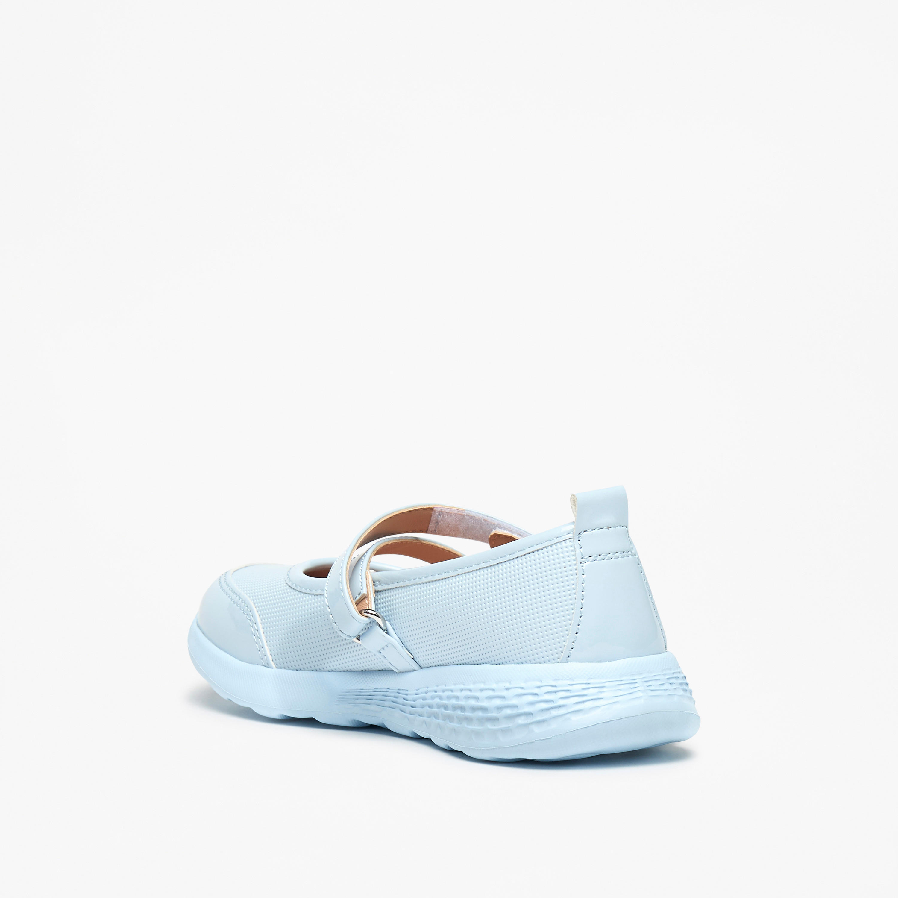 حذاء ماري جين بألواح بشريط إغلاق لاصق من ليتل ميسي-girls-shoes-schoolshoes-image-2