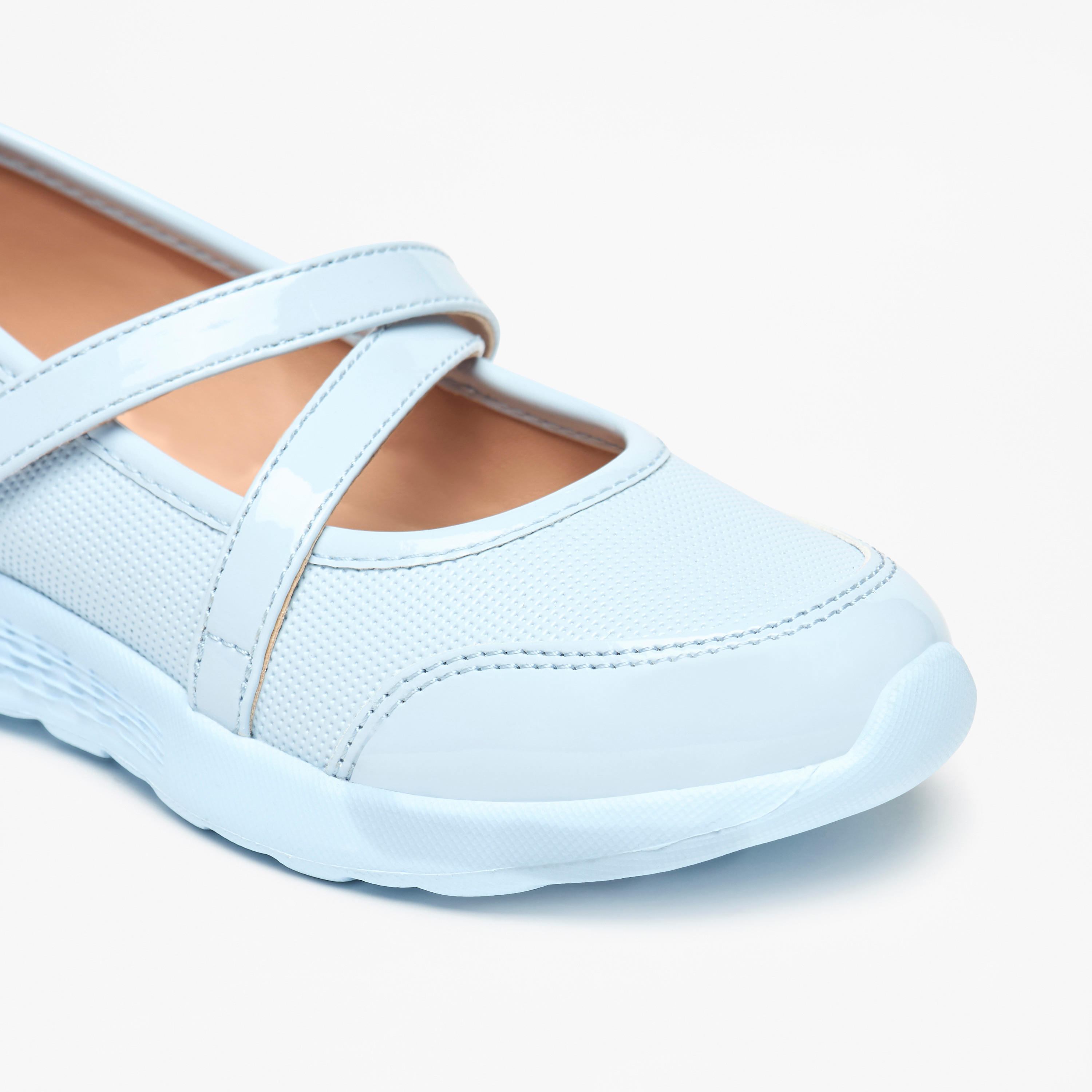 حذاء ماري جين بألواح بشريط إغلاق لاصق من ليتل ميسي-girls-shoes-schoolshoes-image-5