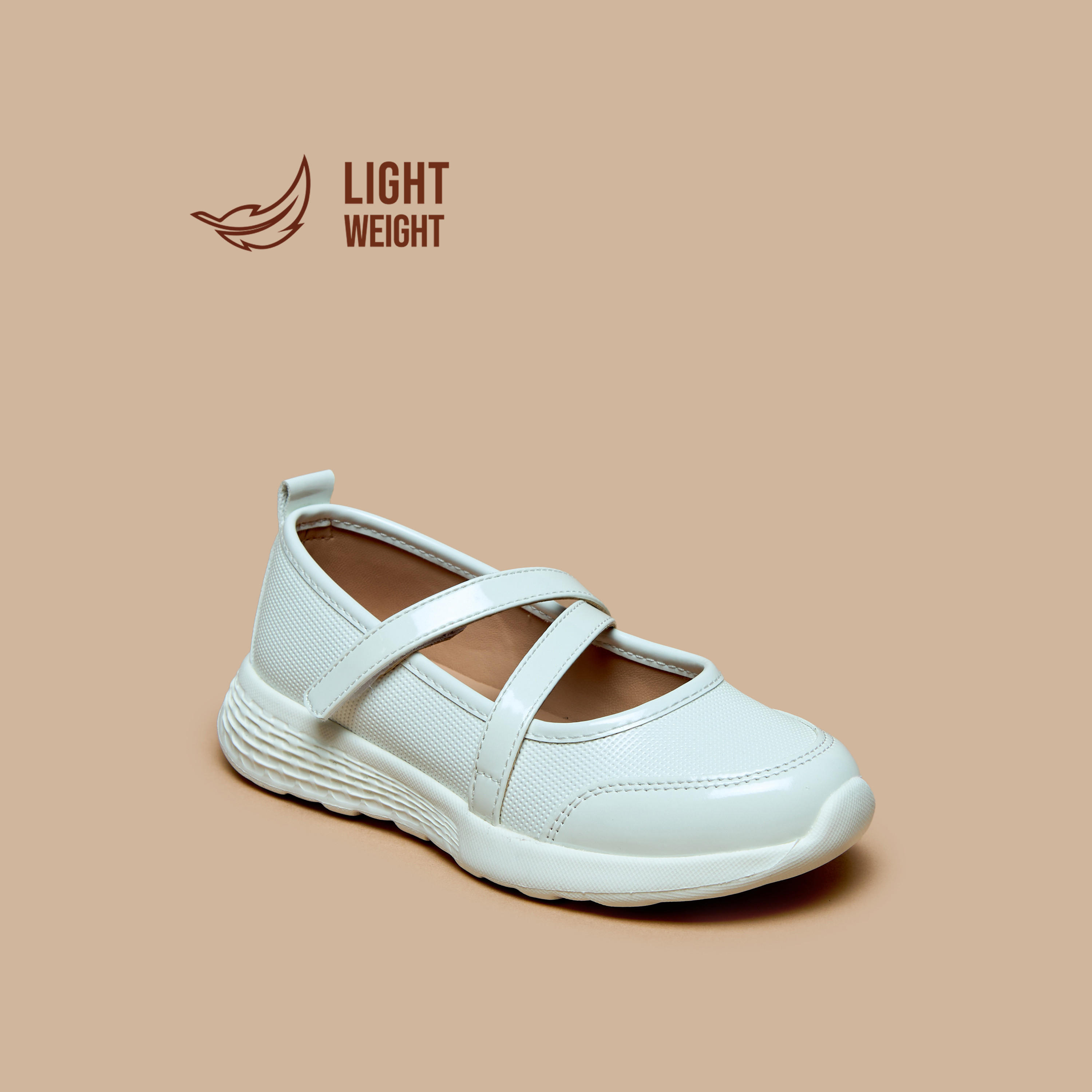 حذاء ماري جين بألواح بشريط إغلاق لاصق من ليتل ميسي-girls-shoes-schoolshoes-image-11