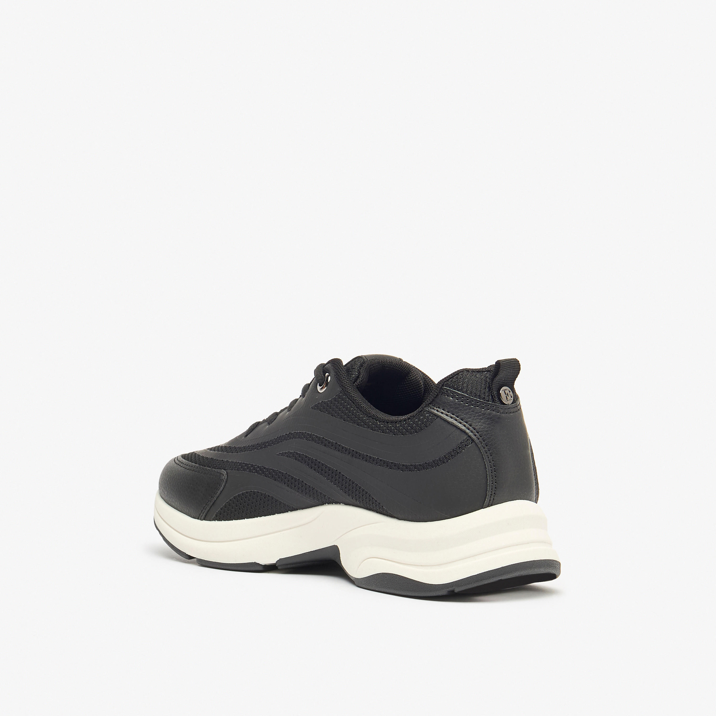 Flora Bella Textured Lace-Up Low Ankle Sneakers-women-shoes-sneakers-image-2