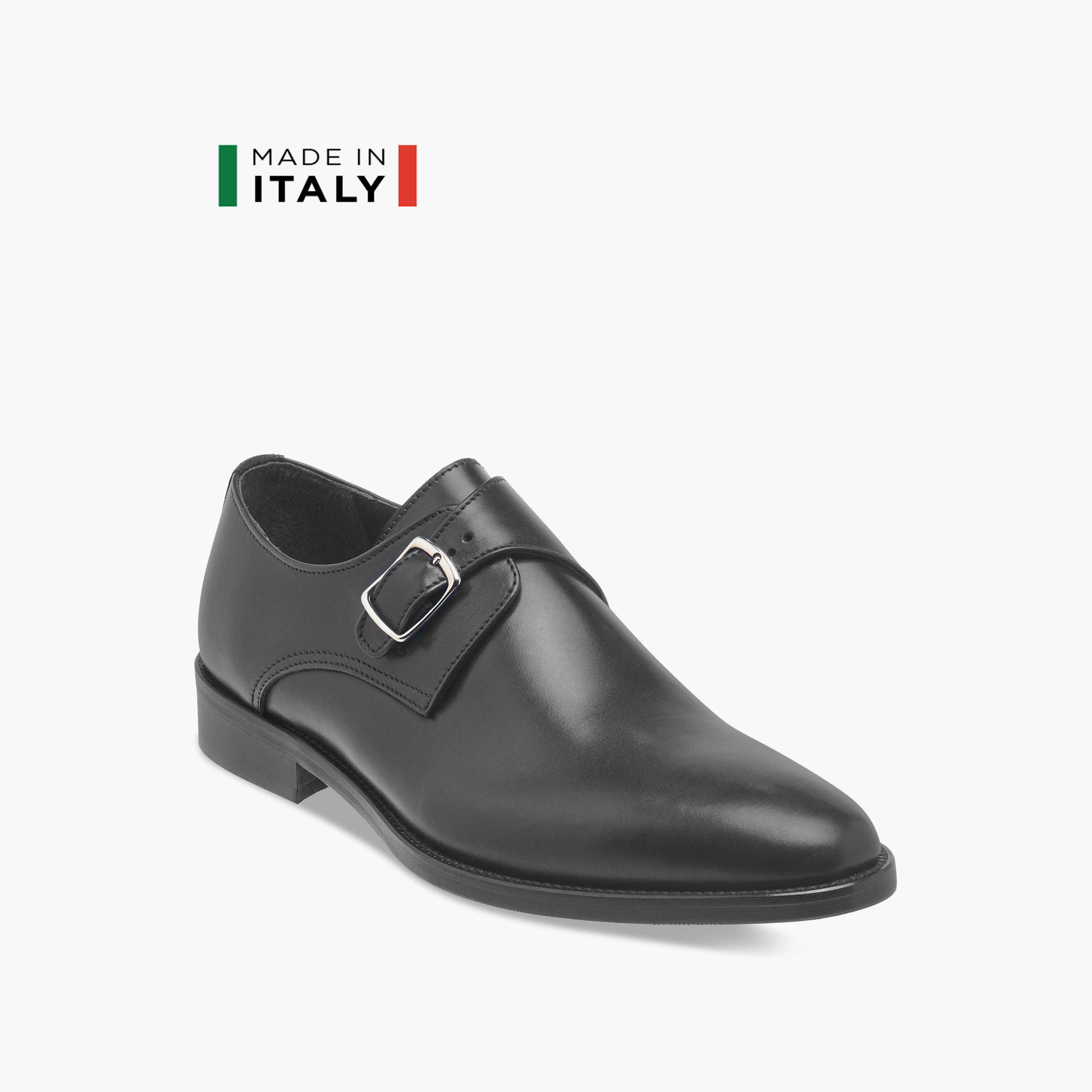 Duchini Men's Solid Slip-On Monk Shoes-men-shoes-formalshoes-image-2