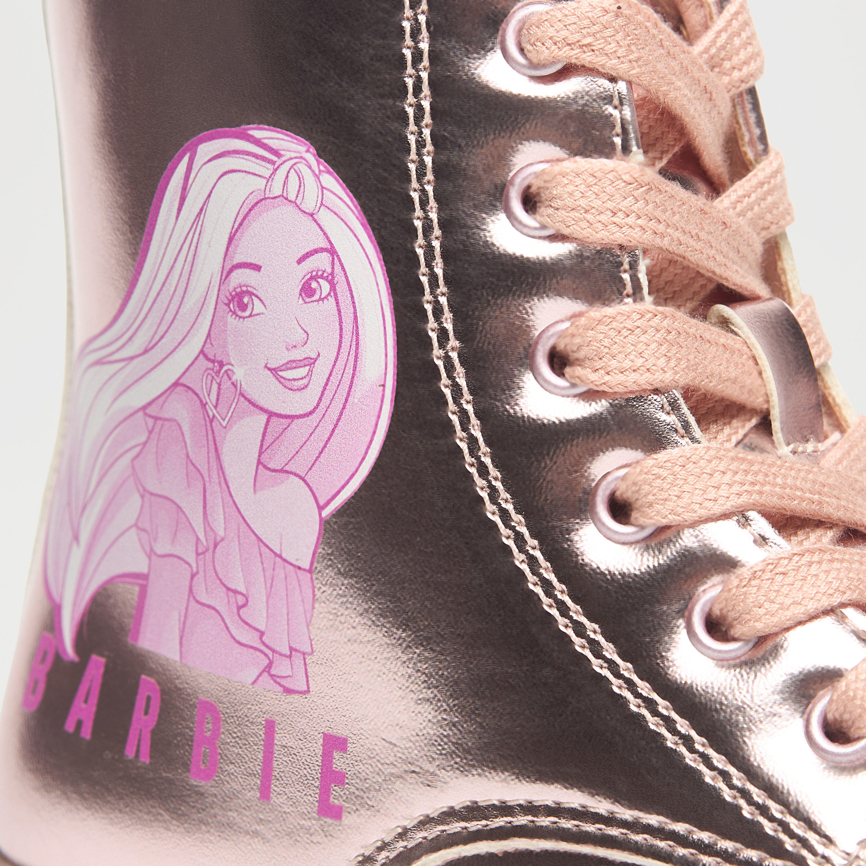 بوت بطول الكاحل ورباط إغلاق وطبعات باربي-girls-shoes-boots-image-4