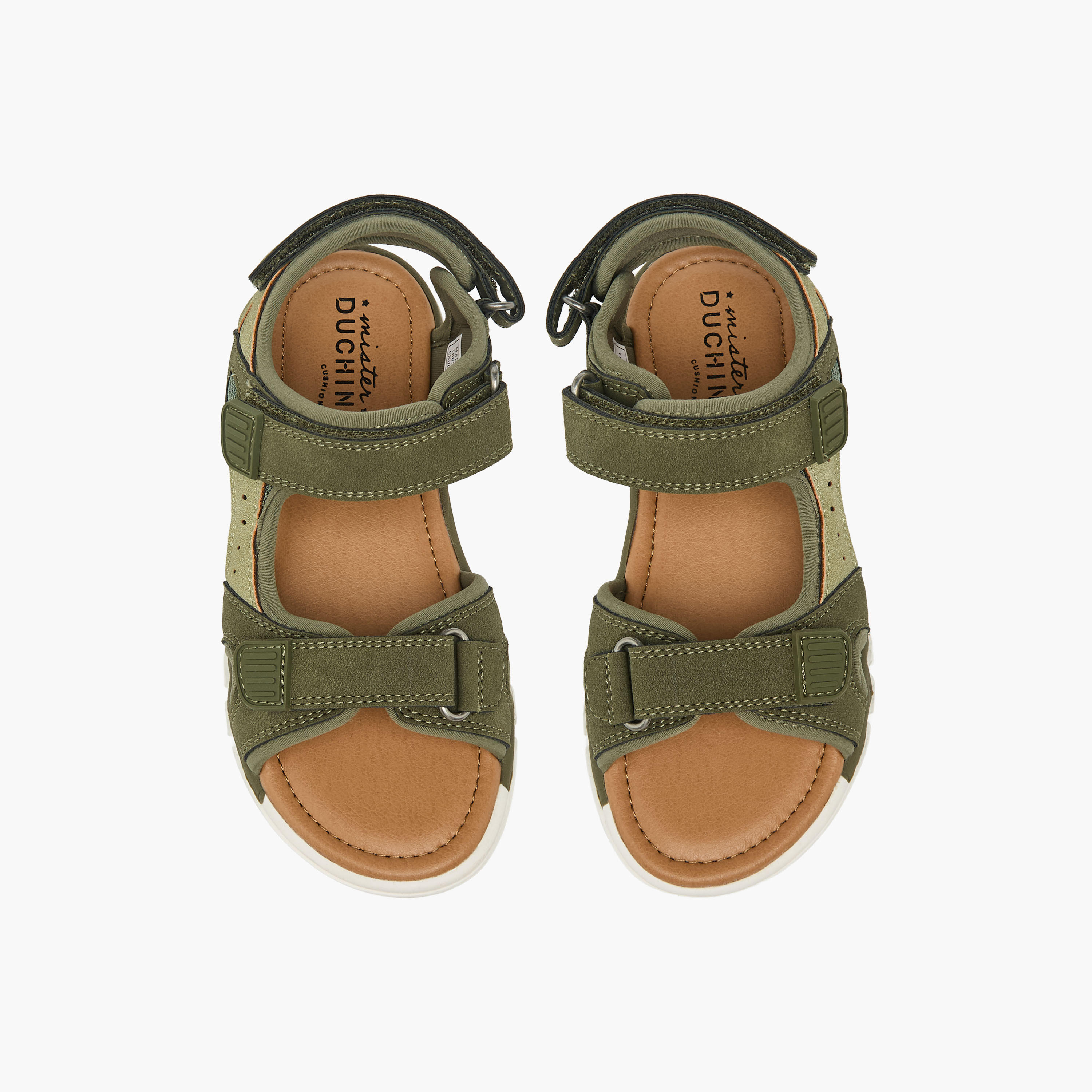 صندل أحزمة بشريط إغلاق لاصق للأولاد من مستر دوتشيني-boys-shoes-sandals-image-1