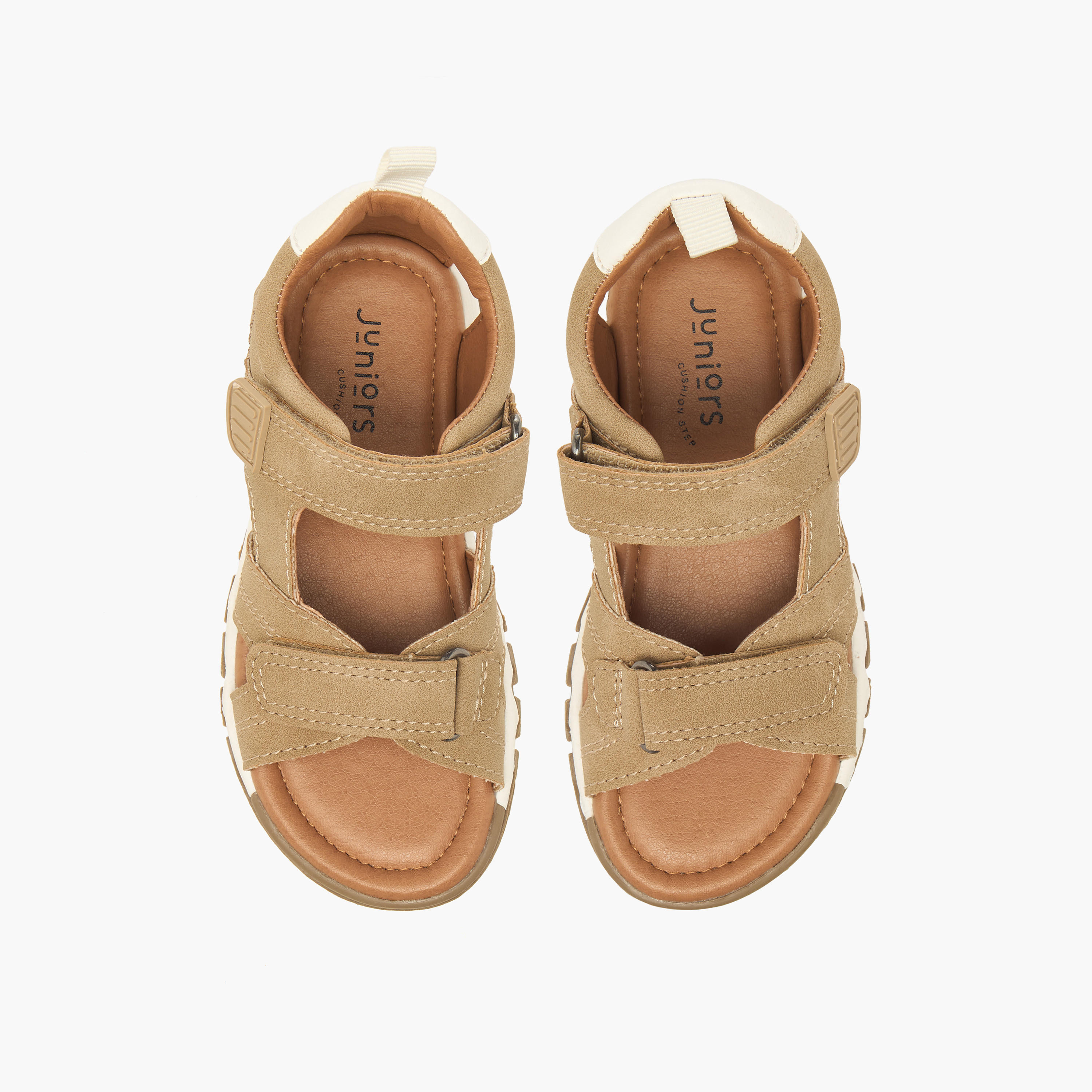 Juniors Boys Open Toe Hook & Loop Sandals-boys-shoes-sandals-image-1