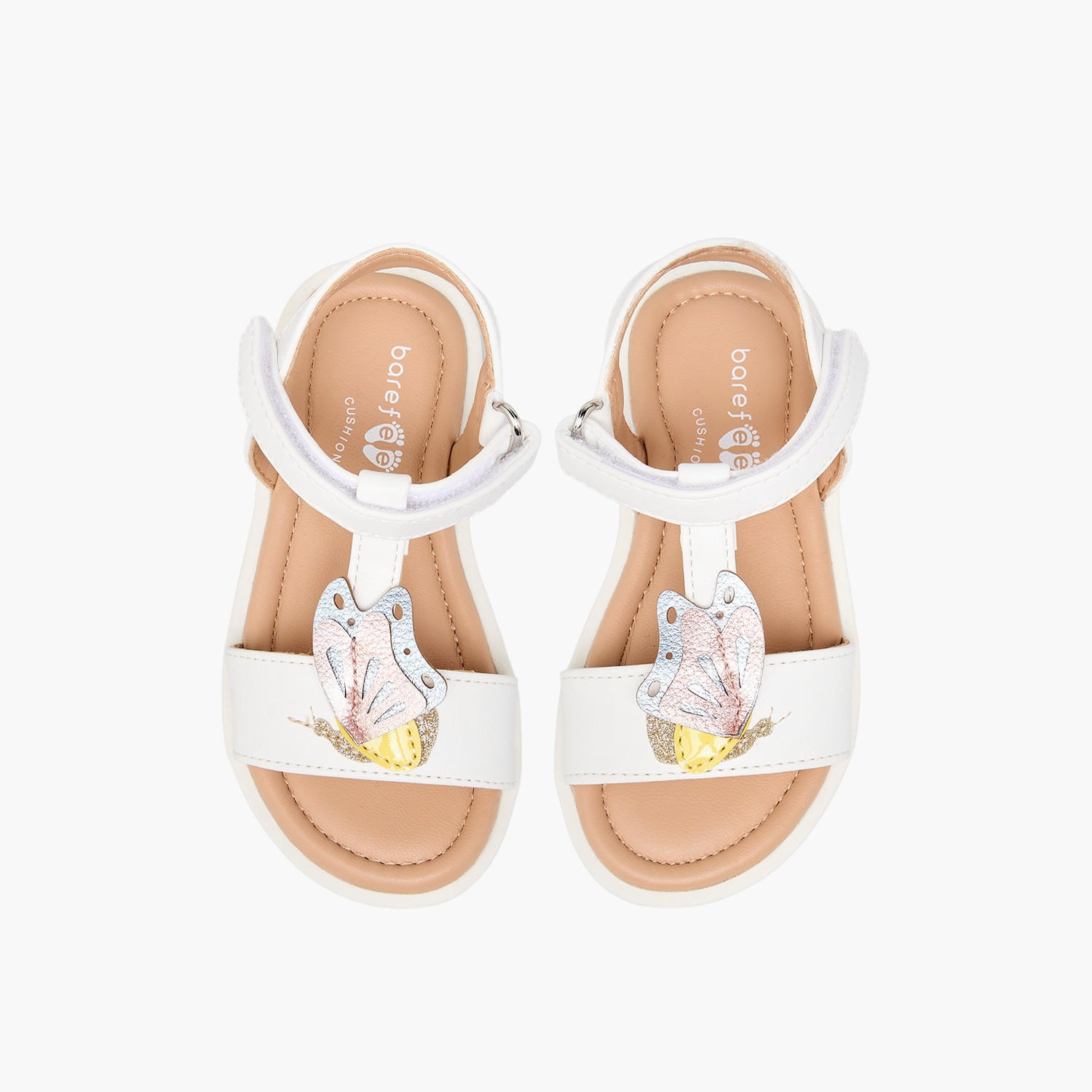 صندل مزخرف بشريط إغلاق لاصق للبنات من بيرفيت-girls-shoes-sandals-image-1