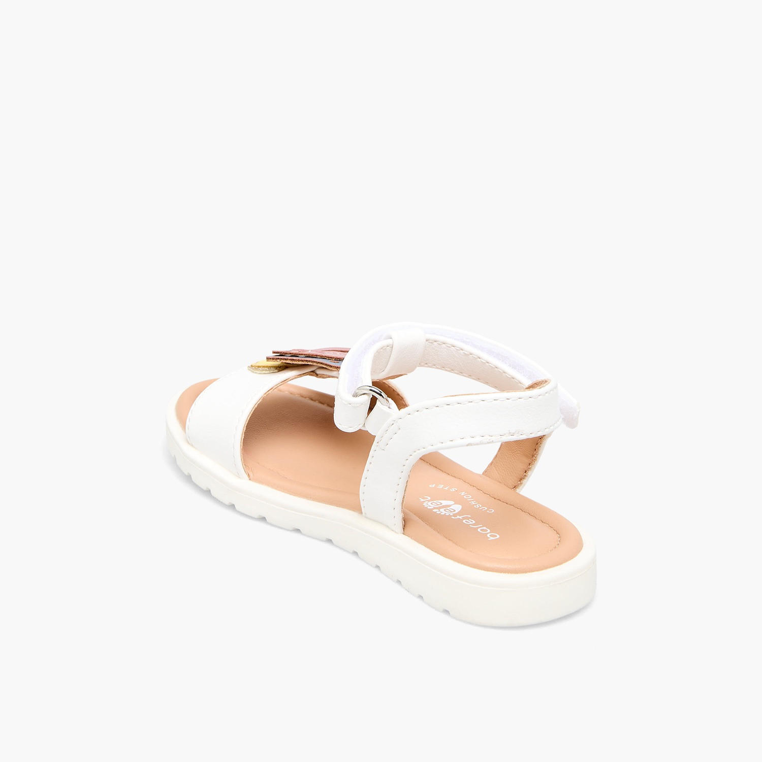 صندل مزخرف بشريط إغلاق لاصق للبنات من بيرفيت-girls-shoes-sandals-image-4