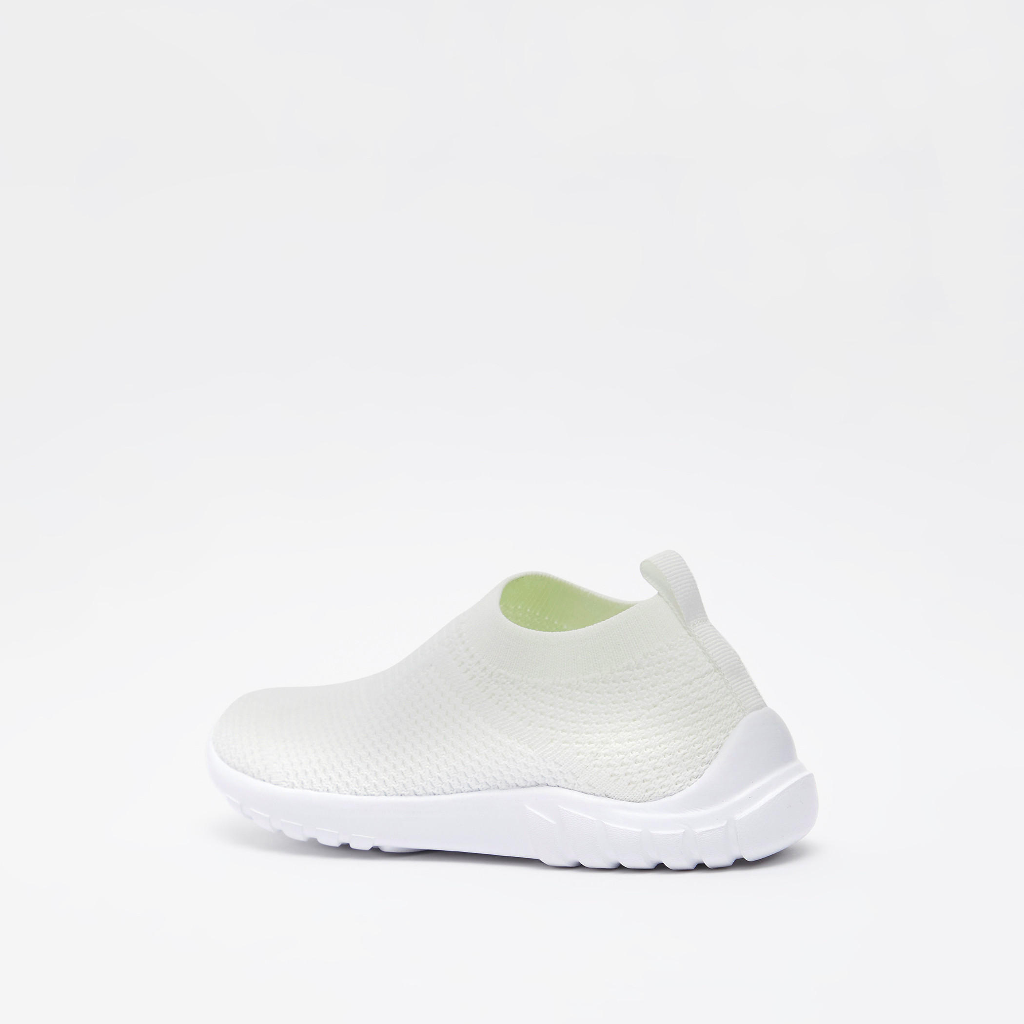 Dash Kids Textured Slip-On Walking Shoes-girls-shoes-sports-image-3