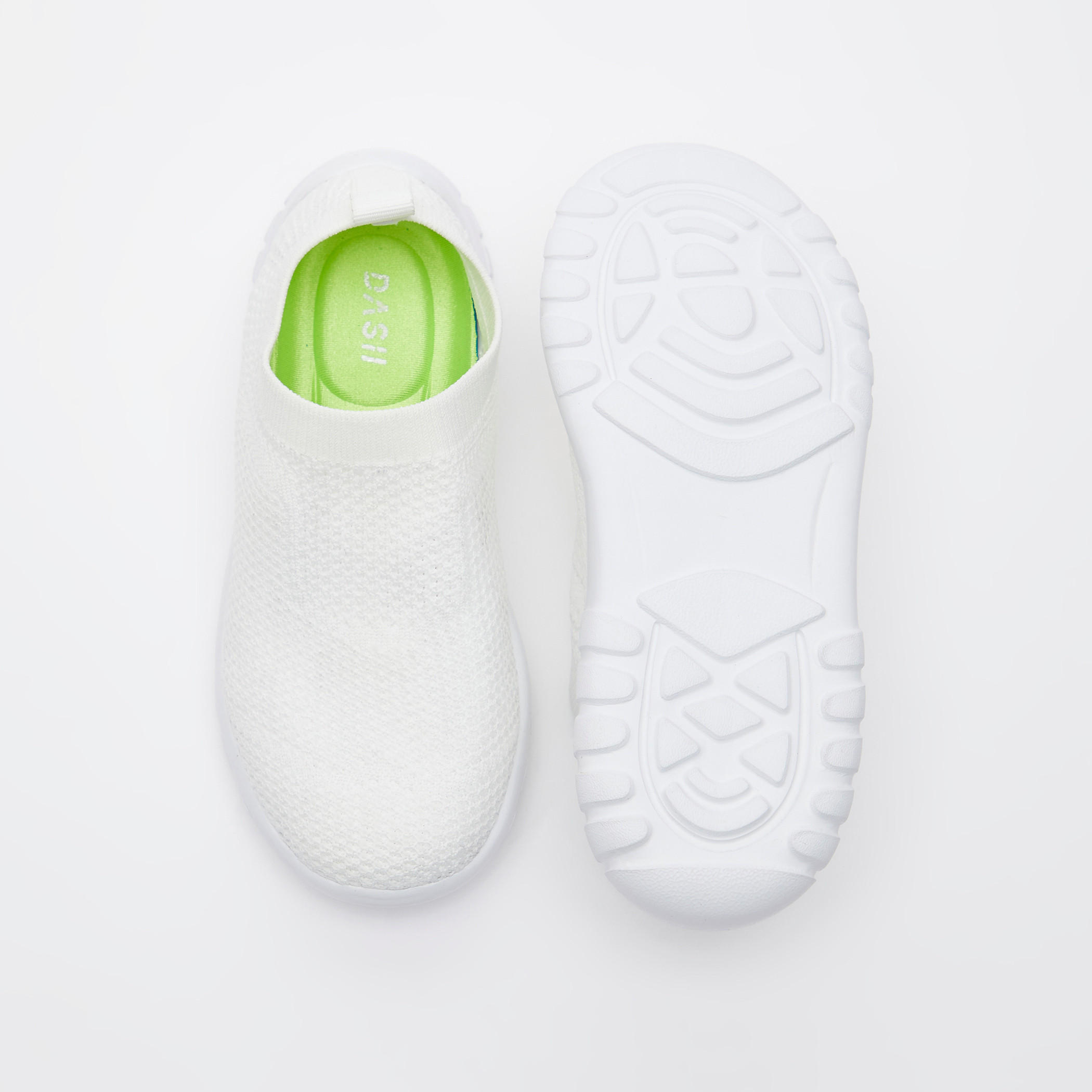 Dash Kids Textured Slip-On Walking Shoes-girls-shoes-sports-image-5