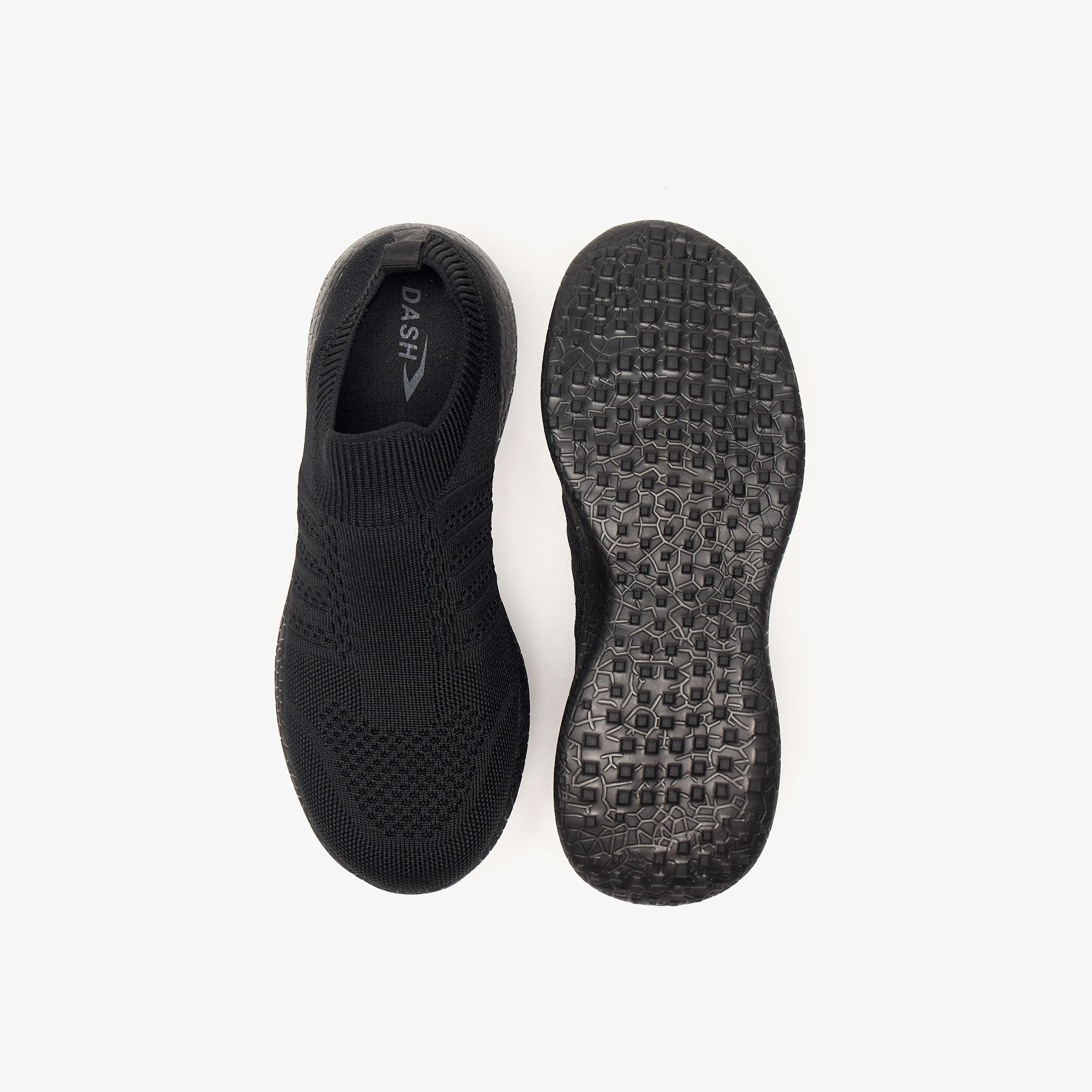 Dash Kids Slip-On Cushioned Sole Walking Shoes-girls-shoes-sports-image-4