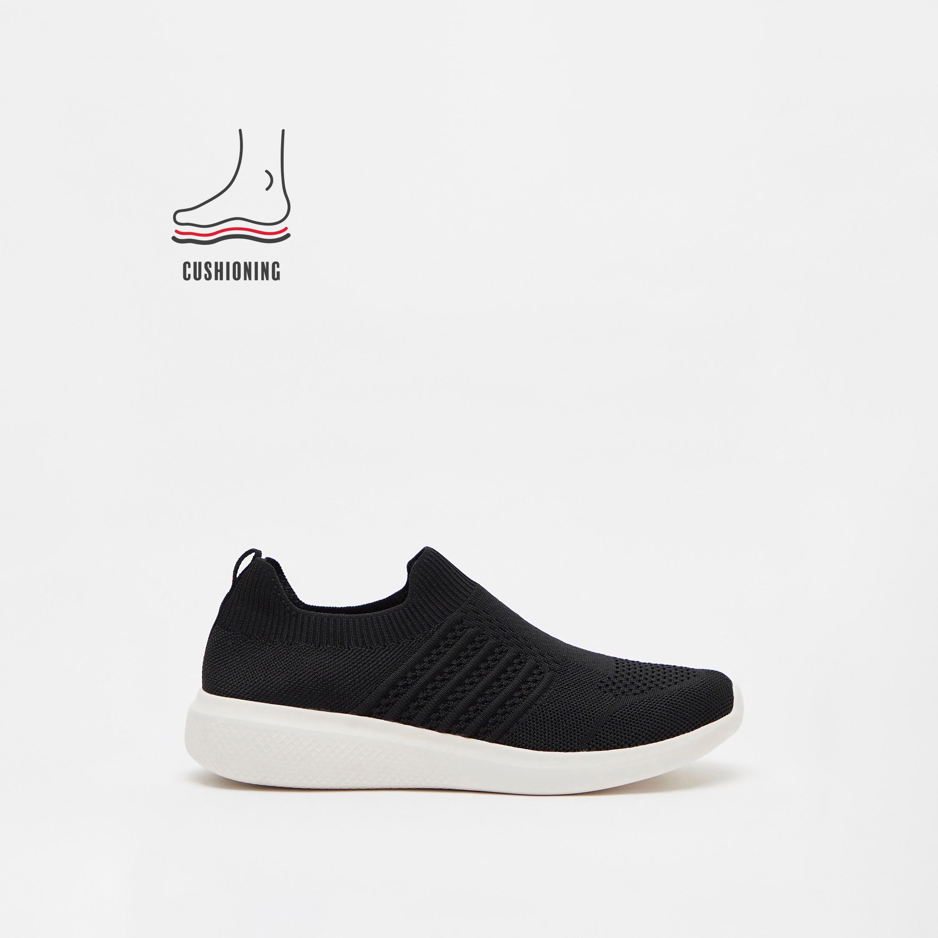 حذاء رياضي خفيف الوزن سهل الارتداء بارز الملمس ببطانة للنساء من داش-women-shoes-sneakers-image-2