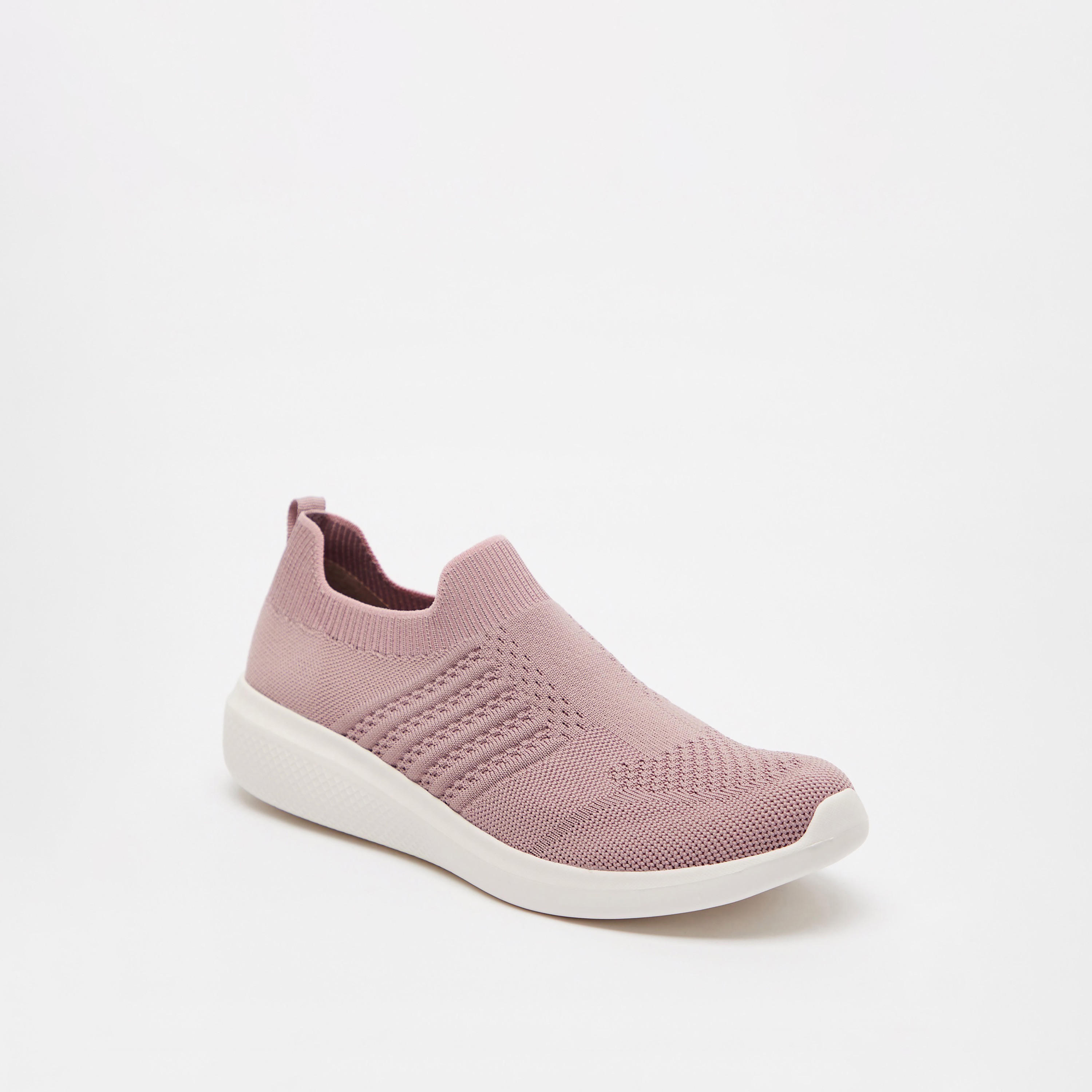 Dash Women's Textured Slip-On Lightweight Sports Shoes with Cushioning-women-shoes-sneakers-image-1