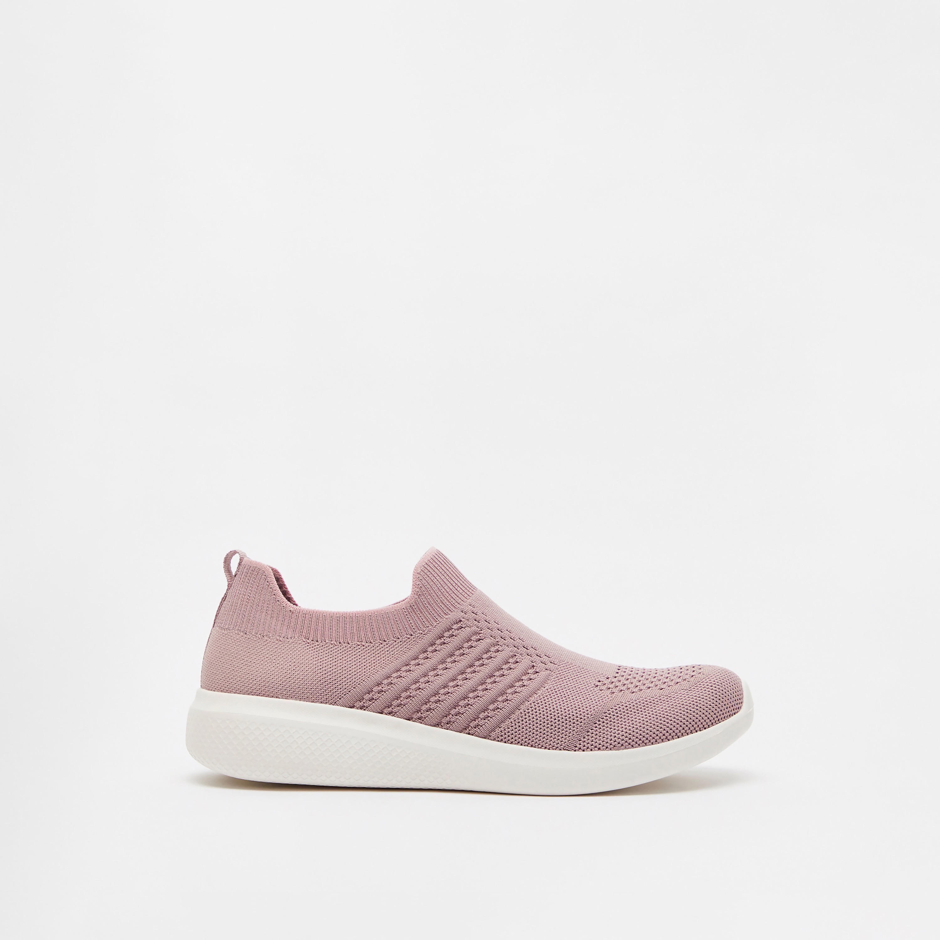 Dash Women's Textured Slip-On Lightweight Sports Shoes with Cushioning-women-shoes-sneakers-image-2