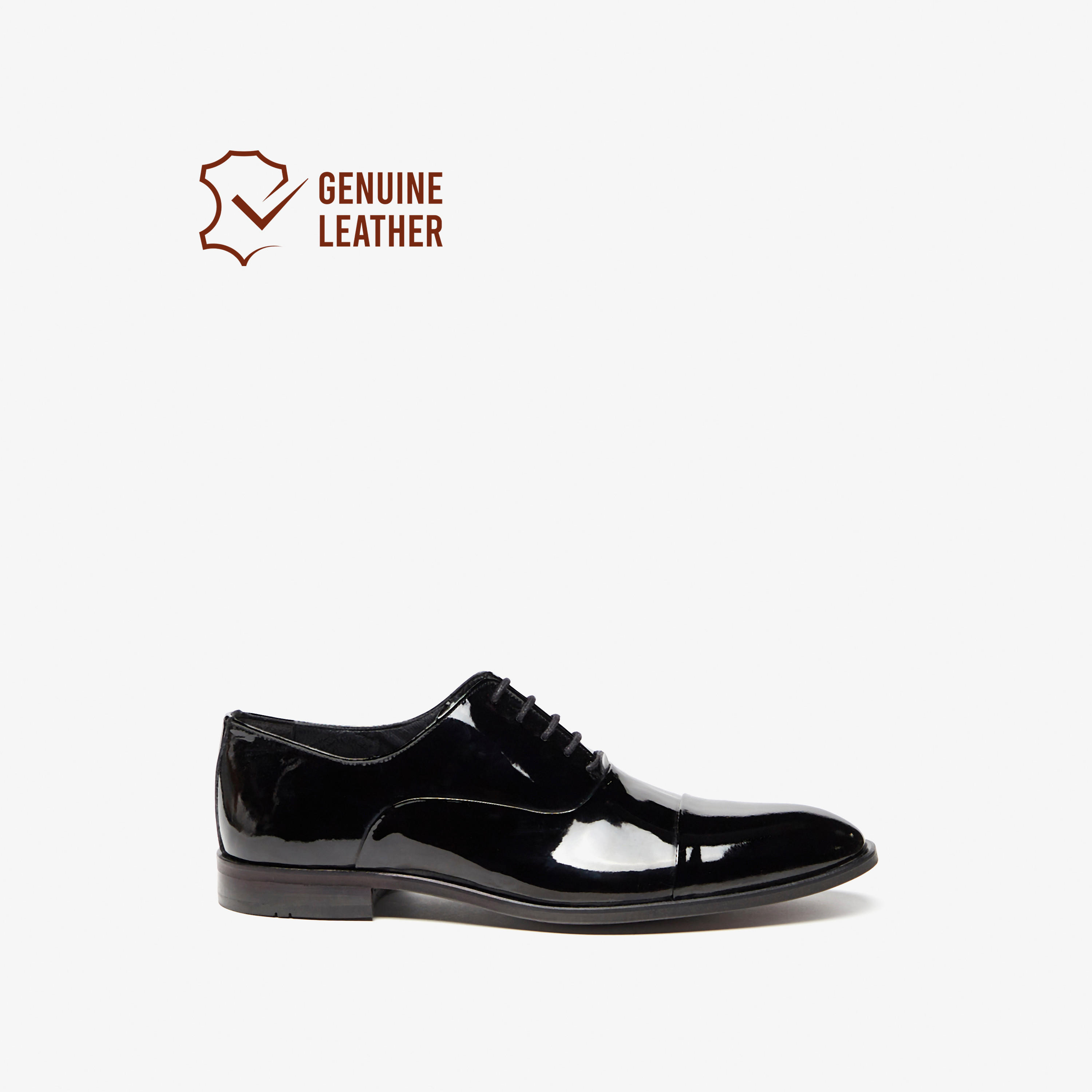 Duchini Men's Oxford Shoes with Lace-Up Closure-men-shoes-formalshoes-image-1