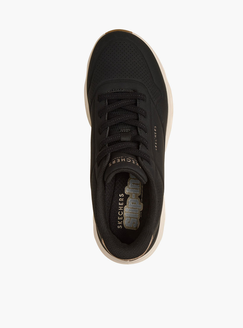 Skechers Women UNO GLIDE-STEP Slip-On Ankle Sneakers-sports-women-shoes-image-2