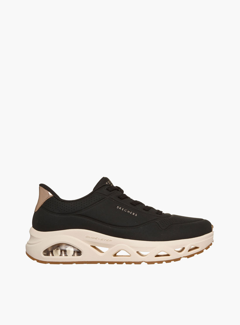 Skechers Women UNO GLIDE-STEP Slip-On Ankle Sneakers-sports-women-shoes-image-3