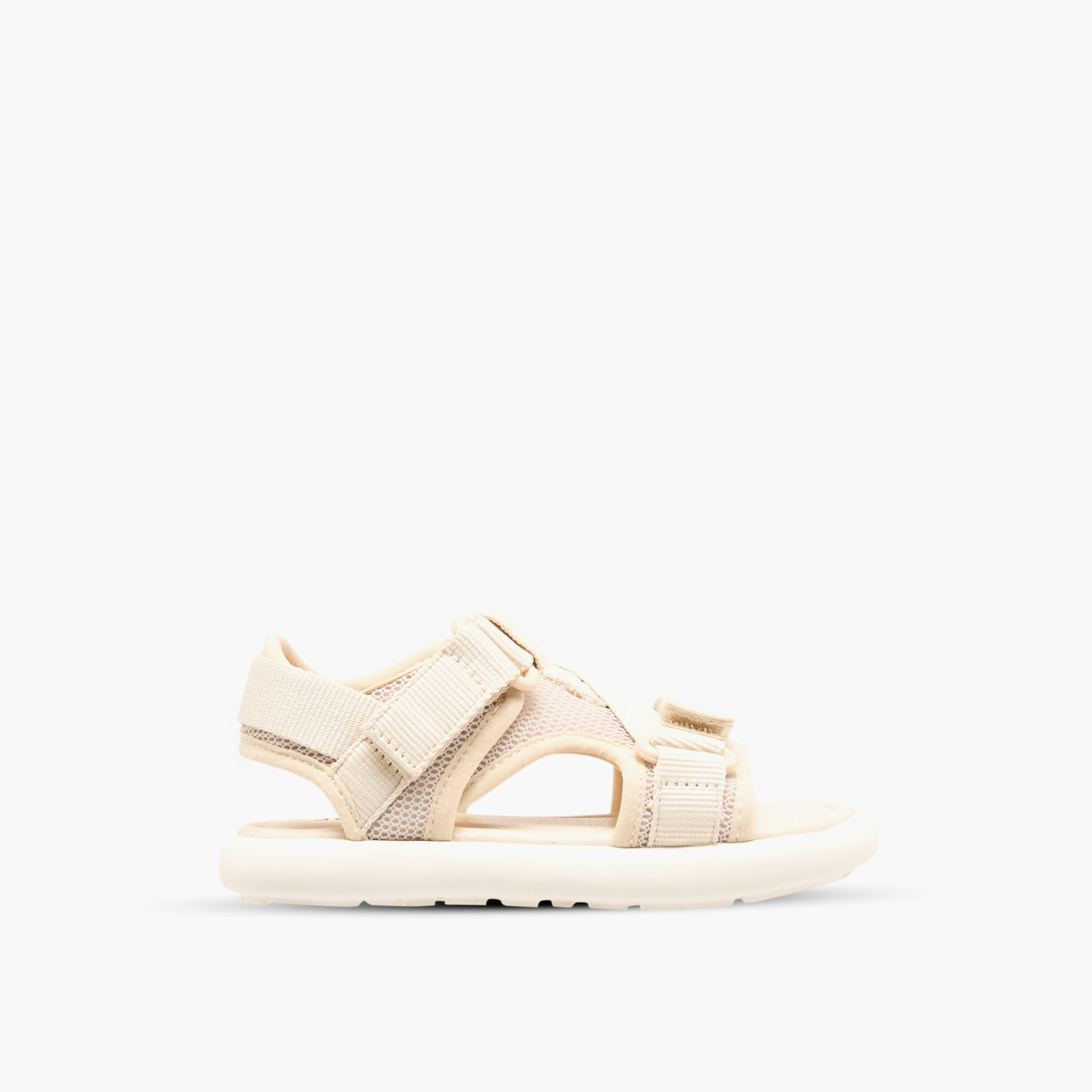 صندل مسطح بارز الملمس بشريط إغلاق لاصق من جونيورز-boys-shoes-sandals-image-3