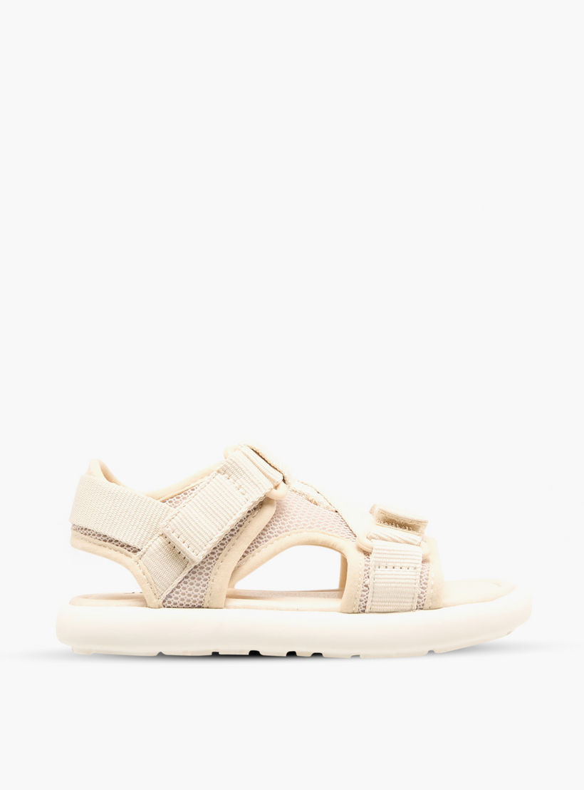 صندل مسطح بارز الملمس بشريط إغلاق لاصق من جونيورز-boys-shoes-sandals-image-3