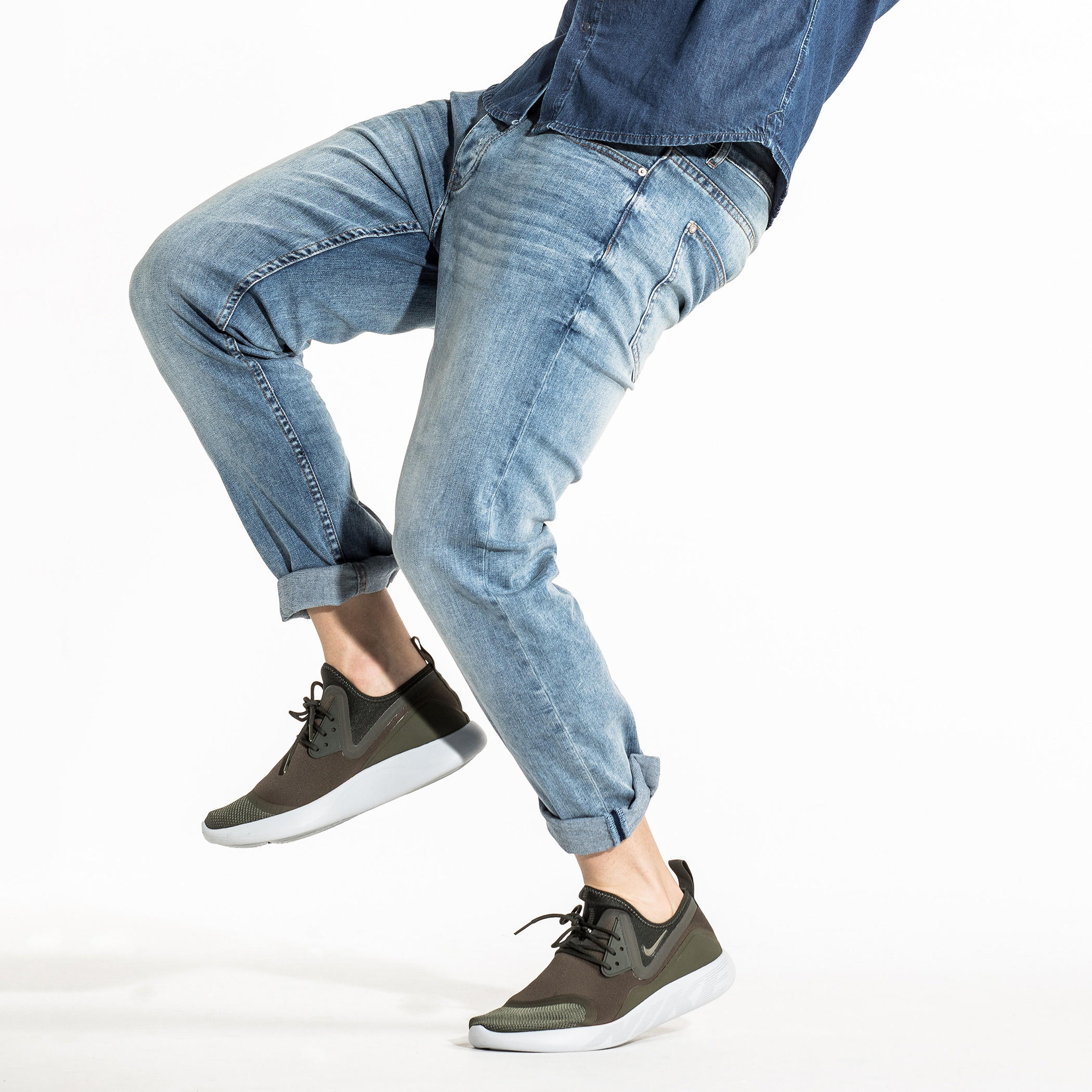 CR7 CRISTIANO RONALDO Full Length Jeans with Pocket Detail-men-clothing-bottoms-jeans-image-2