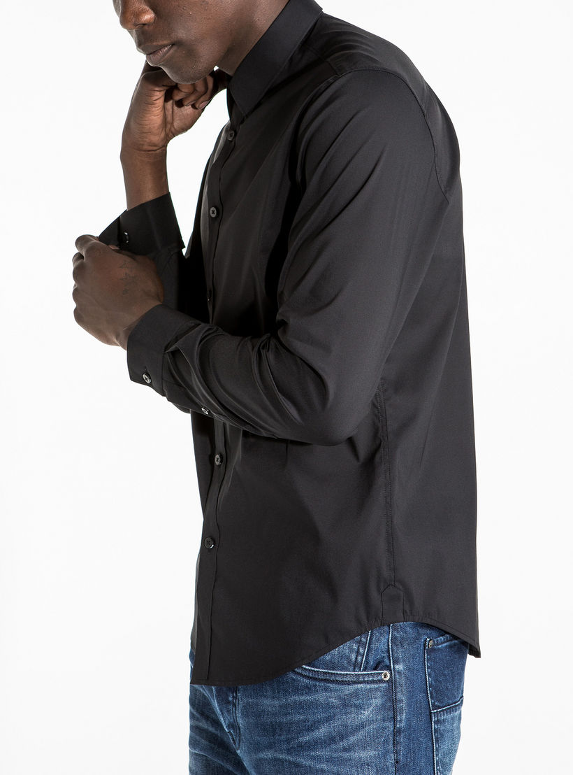 قميص بأكمام طويلة ووصلة أزرار كاملة-men-clothing-shirts-image-3