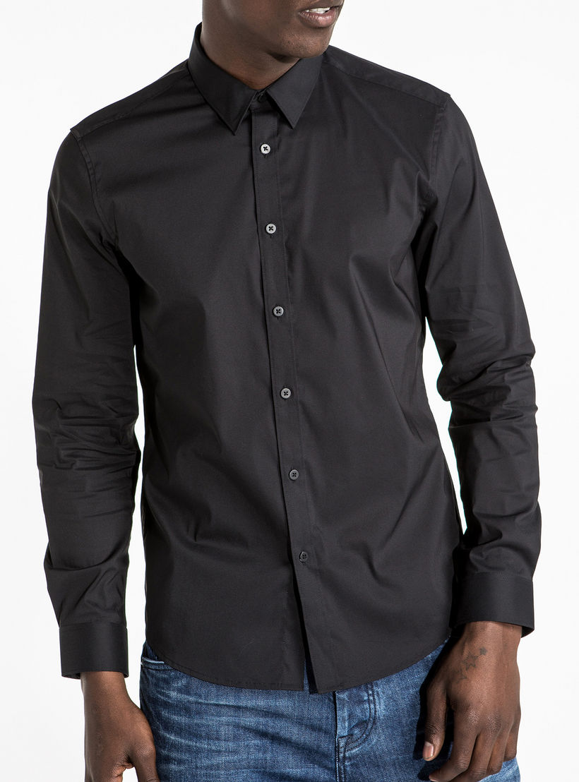 قميص بأكمام طويلة ووصلة أزرار كاملة-men-clothing-shirts-image-4