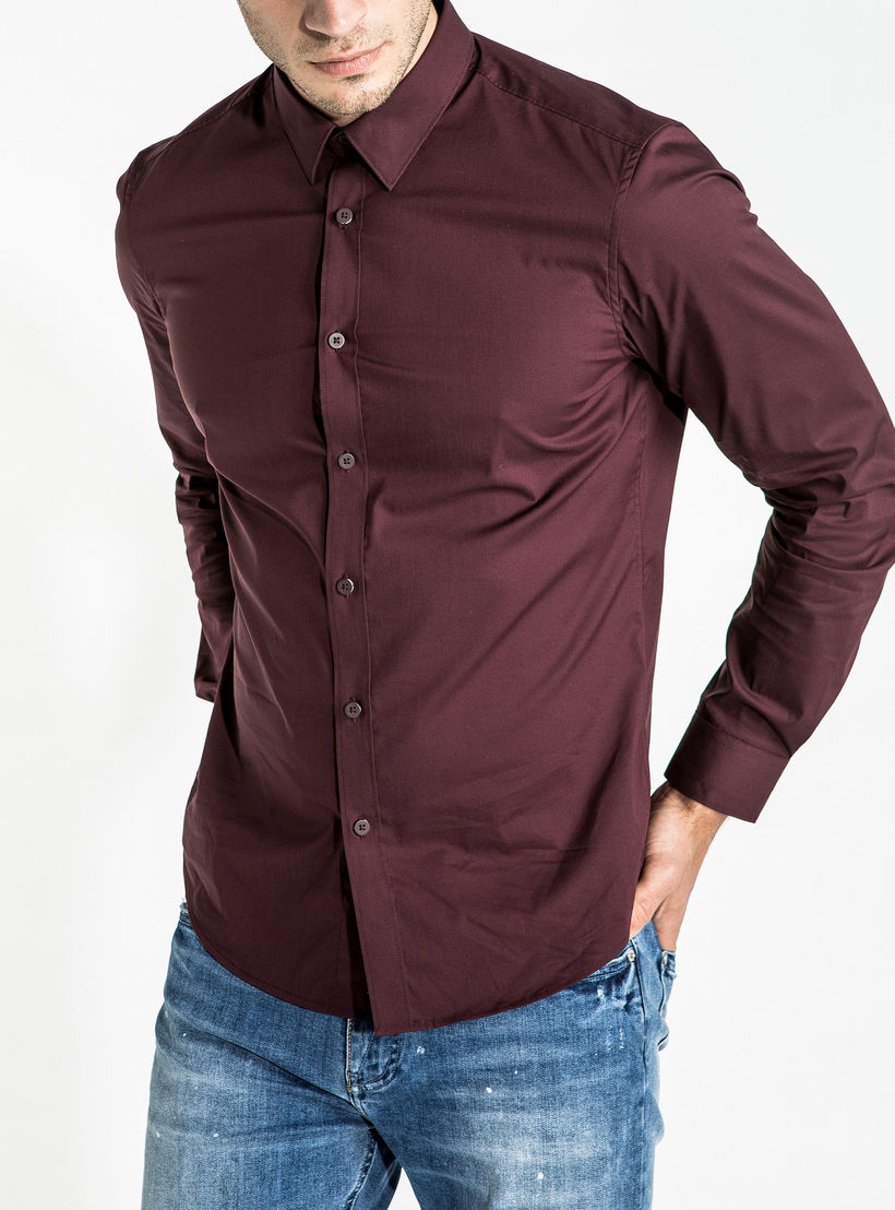 قميص بأكمام طويلة ووصلة أزرار كاملة-men-clothing-shirts-image-4