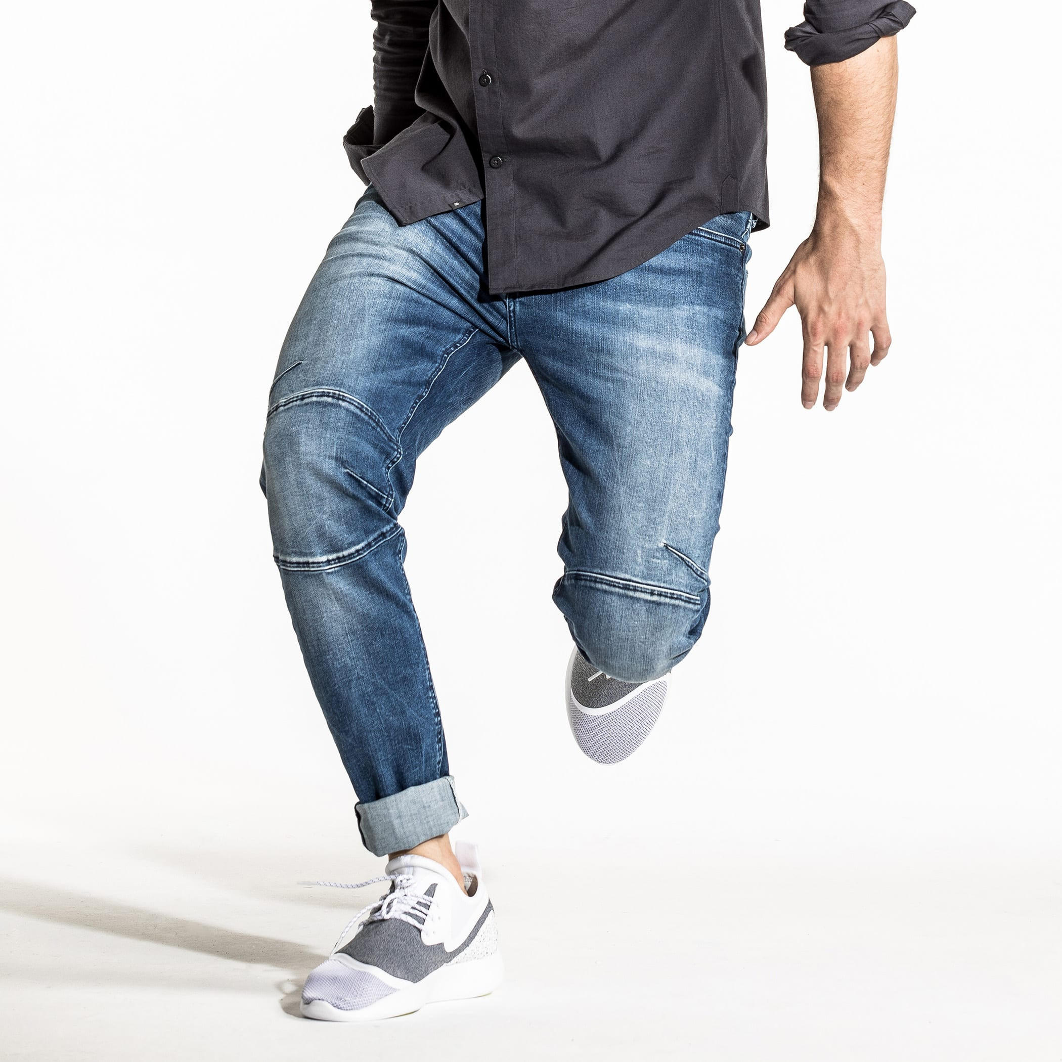 Full Length Distressed Jeans with Pocket Detail-men-clothing-bottoms-jeans-image-3
