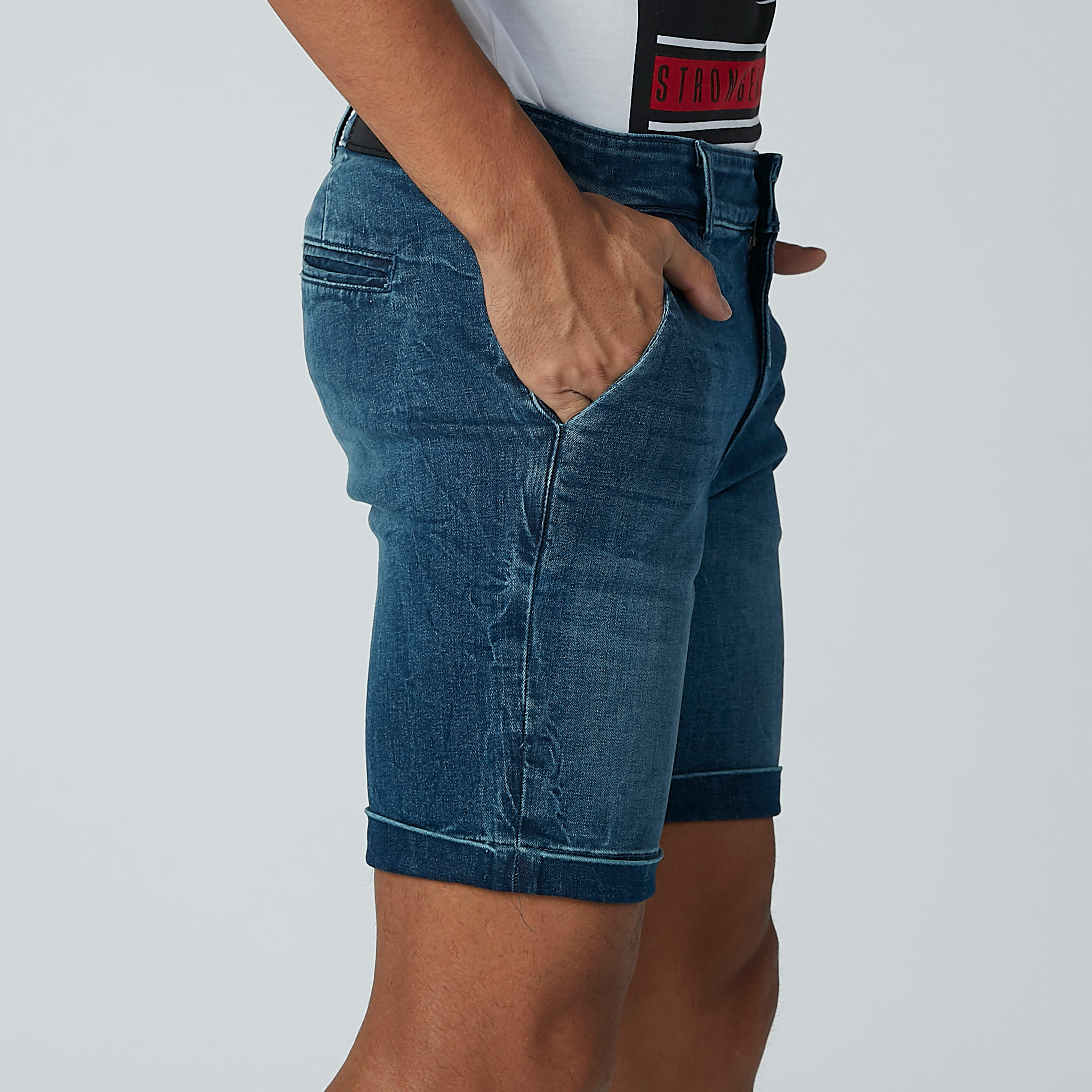 CR7 Pocket Detail Denim Shorts-men-clothing-bottoms-shorts-image-3