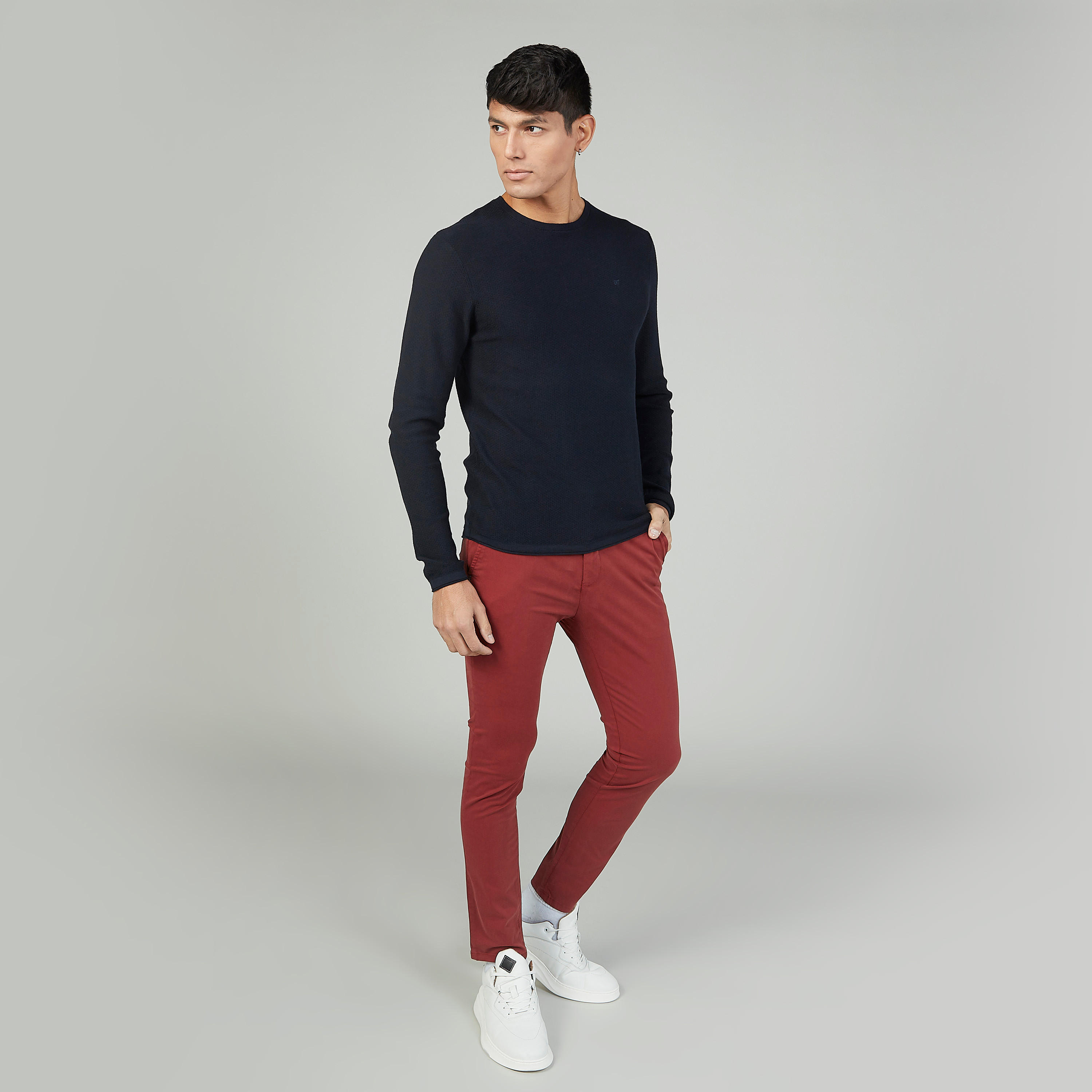 بنطلون سادة بجيوب وعراوي-men-clothing-bottoms-trousersandchinos-trousers-image-2
