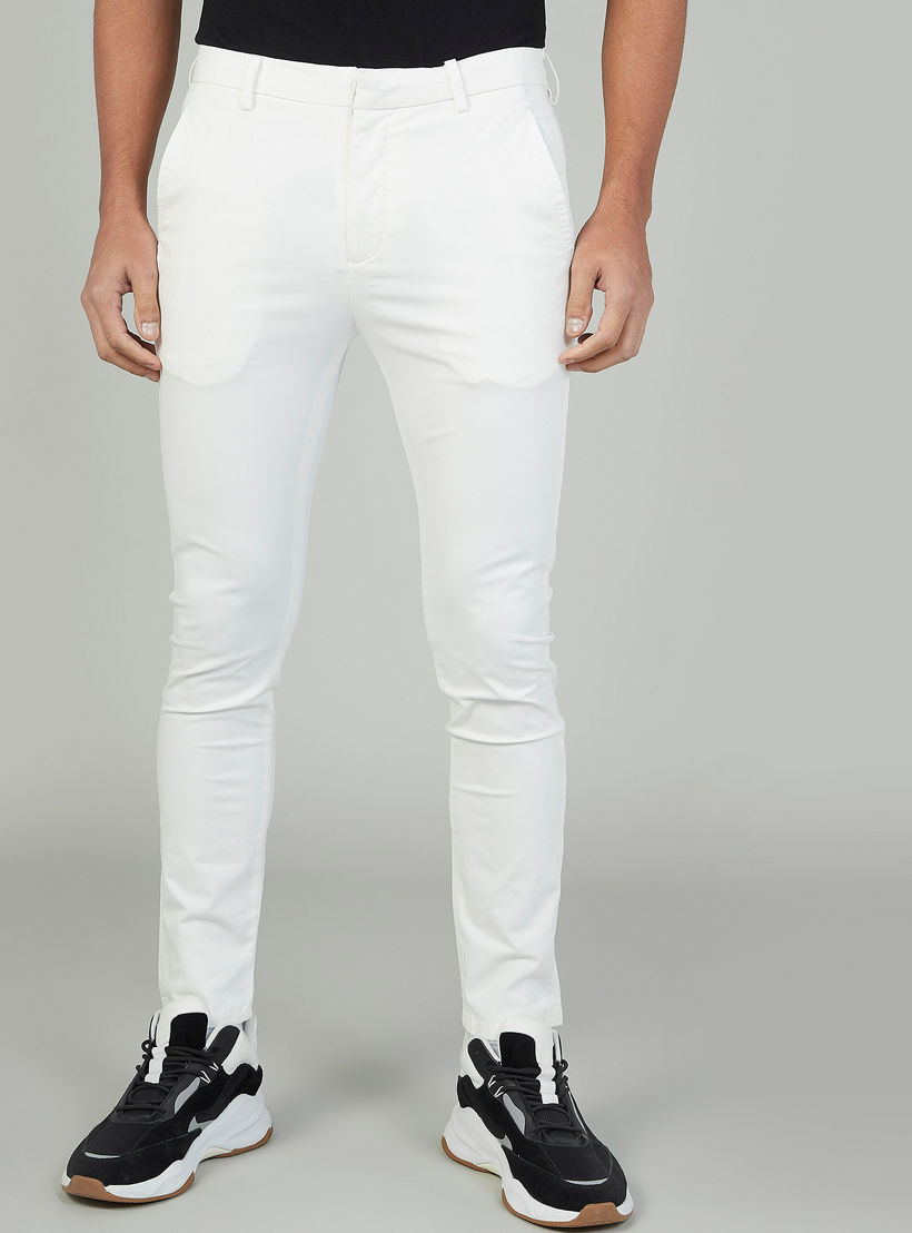 بنطلون سادة بجيوب وعراوي-men-clothing-bottoms-trousersandchinos-trousers-image-1