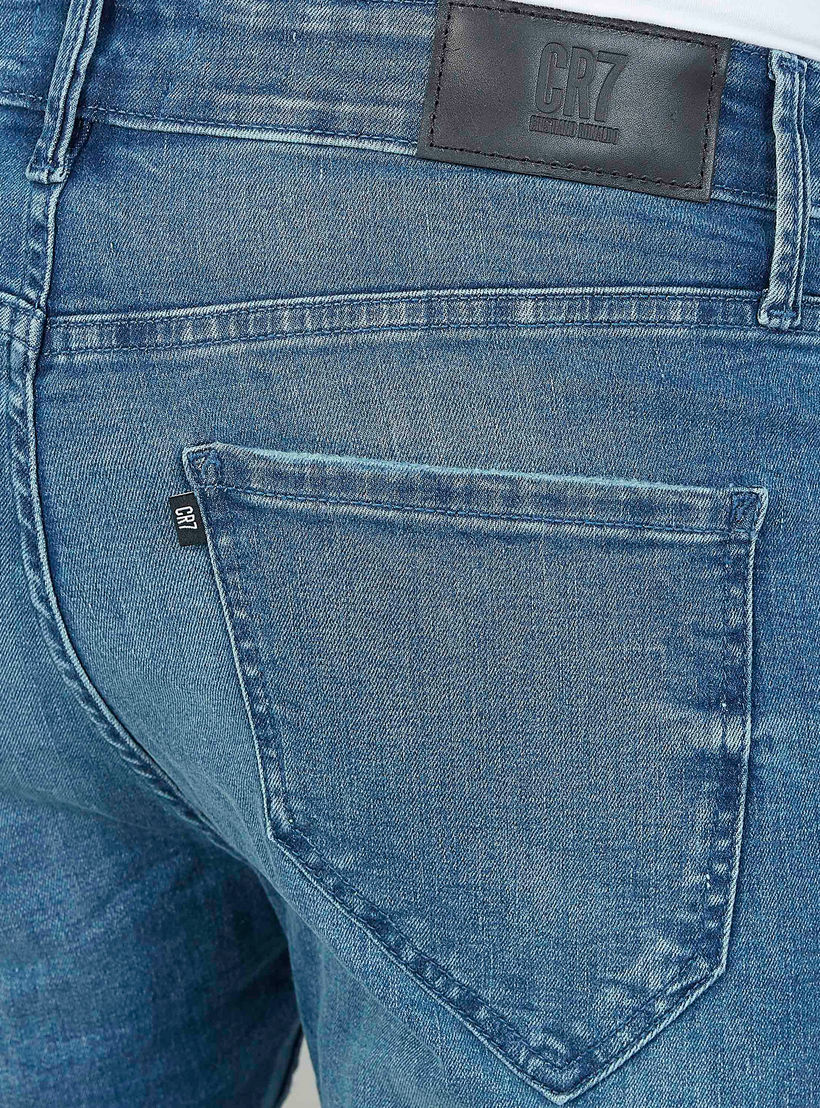 بنطلون جينز طويل بارز الملمس بجيوب وحلقات للحزام-men-clothing-bottoms-jeans-image-5