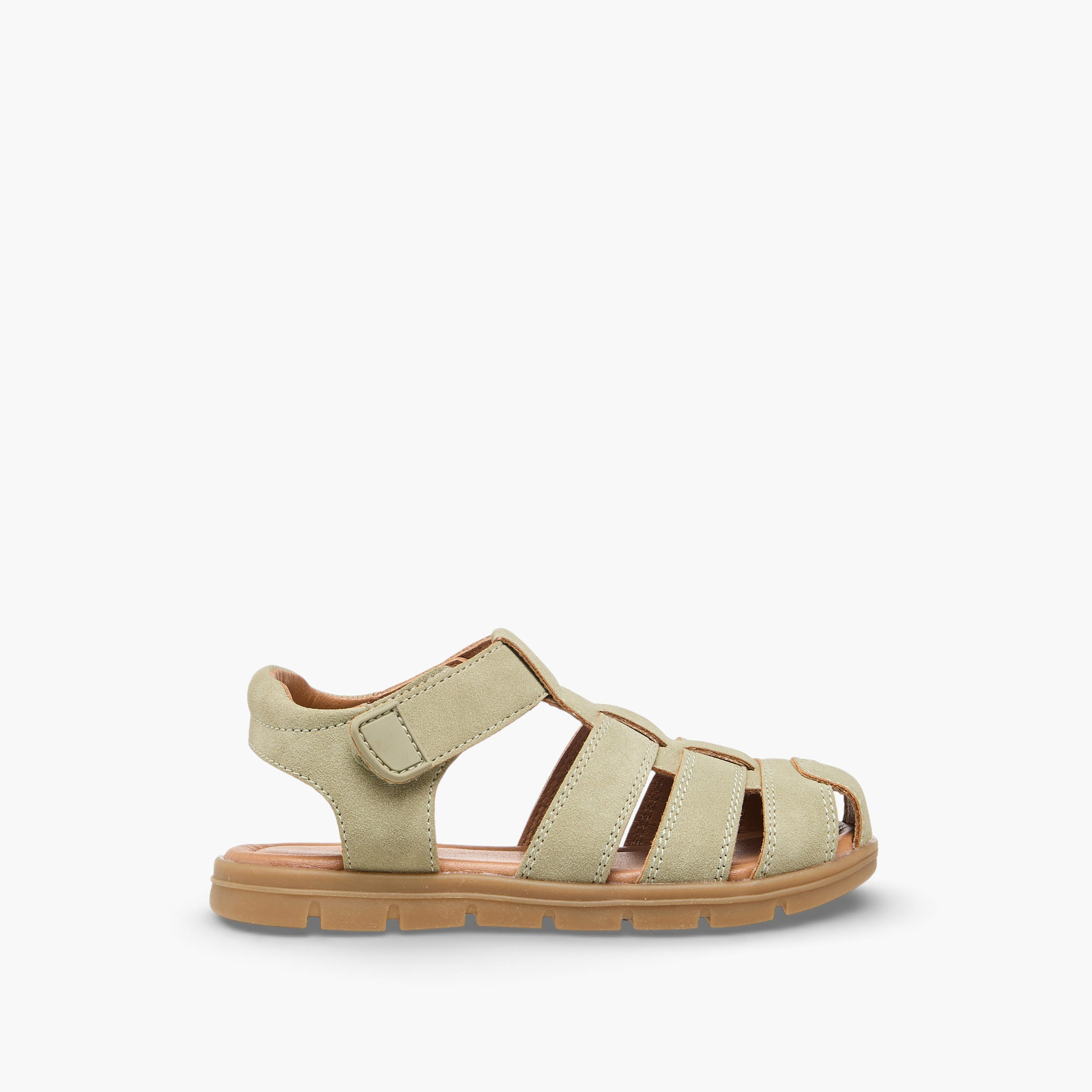 Juniors Boys Gladiator Hook & Loop Sandals-boys-shoes-sandals-image-2