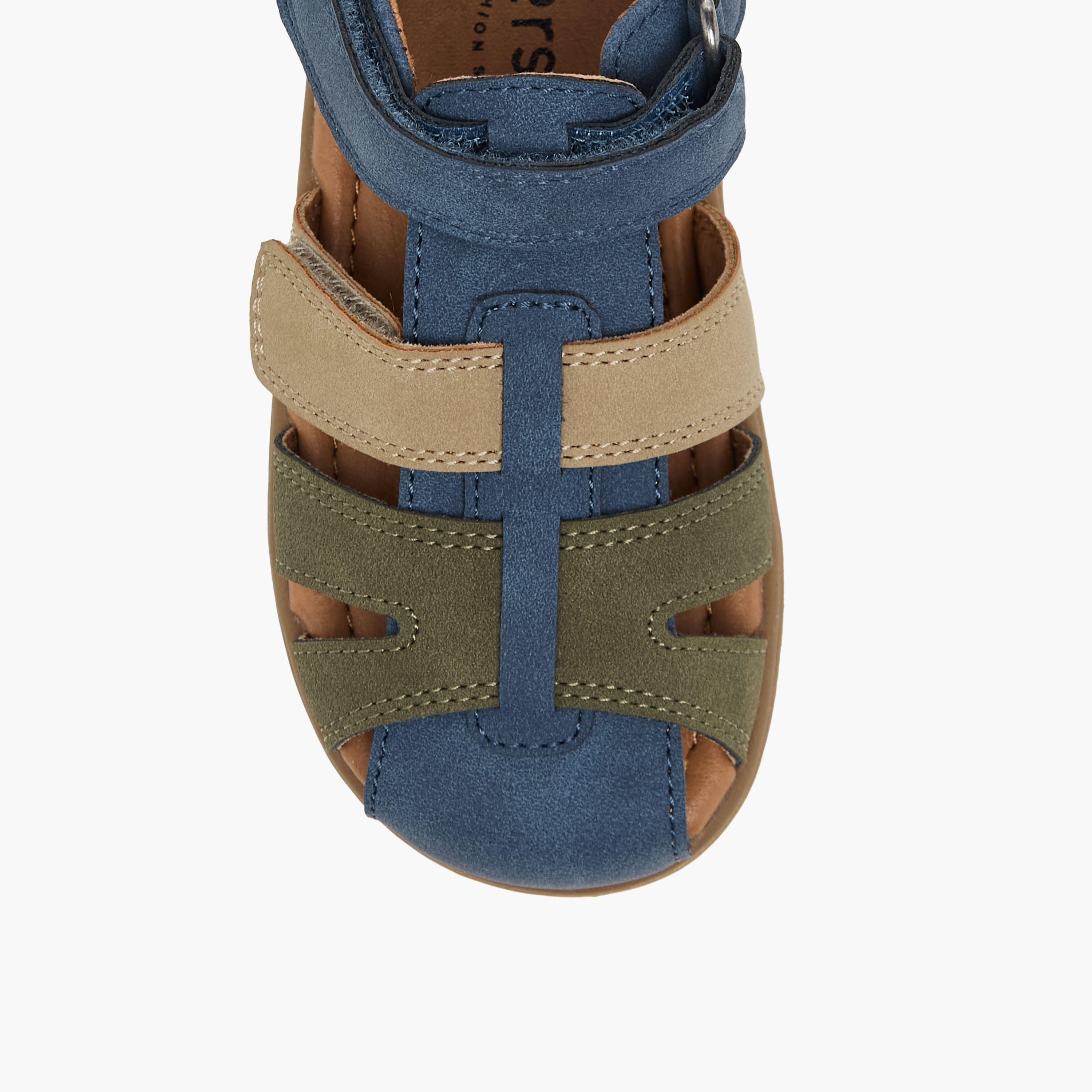Juniors Boys Hook & Loop Sandals-boys-shoes-sandals-image-3